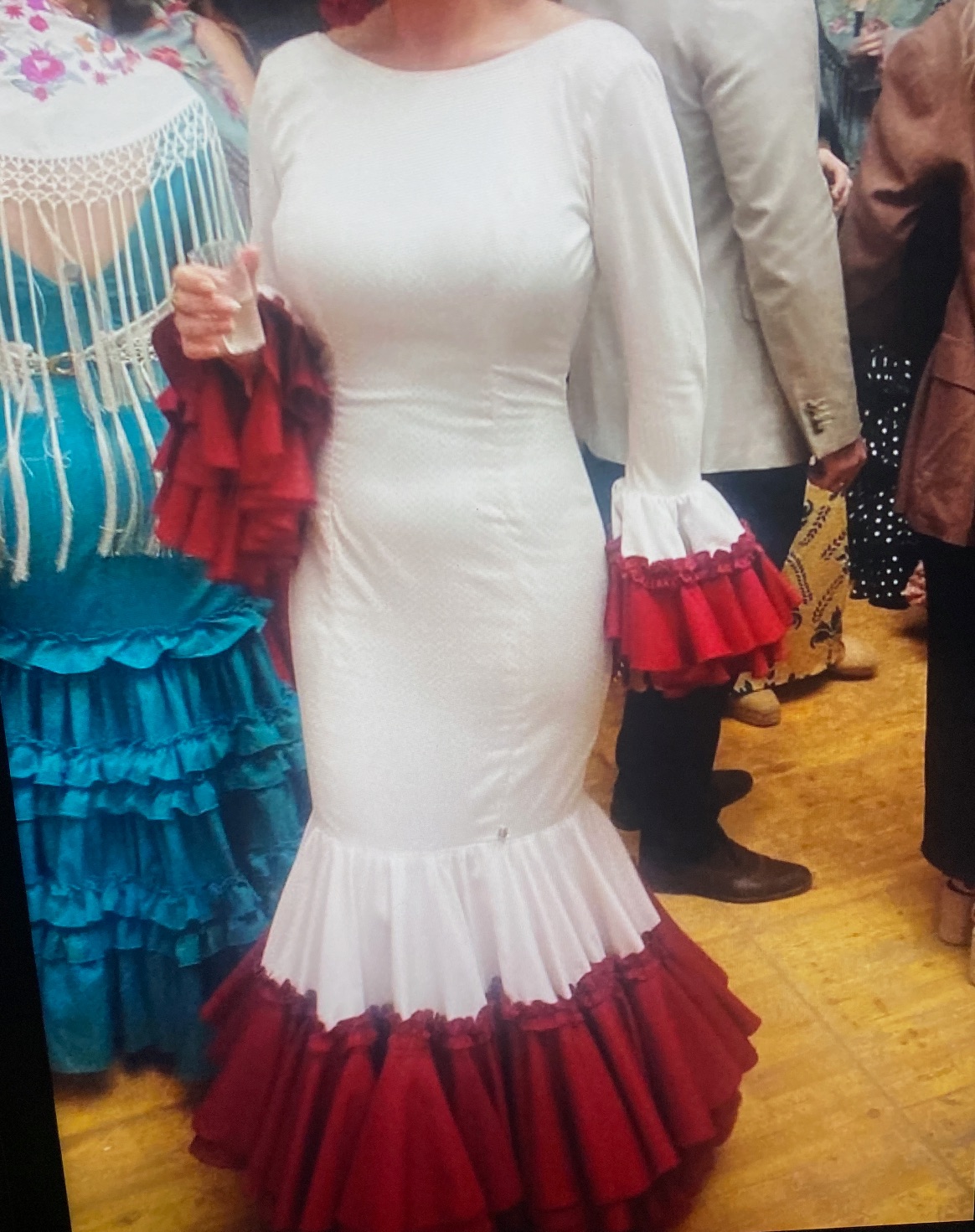 Traje de flamenca  – Carmuchi flamenca – taille S 3