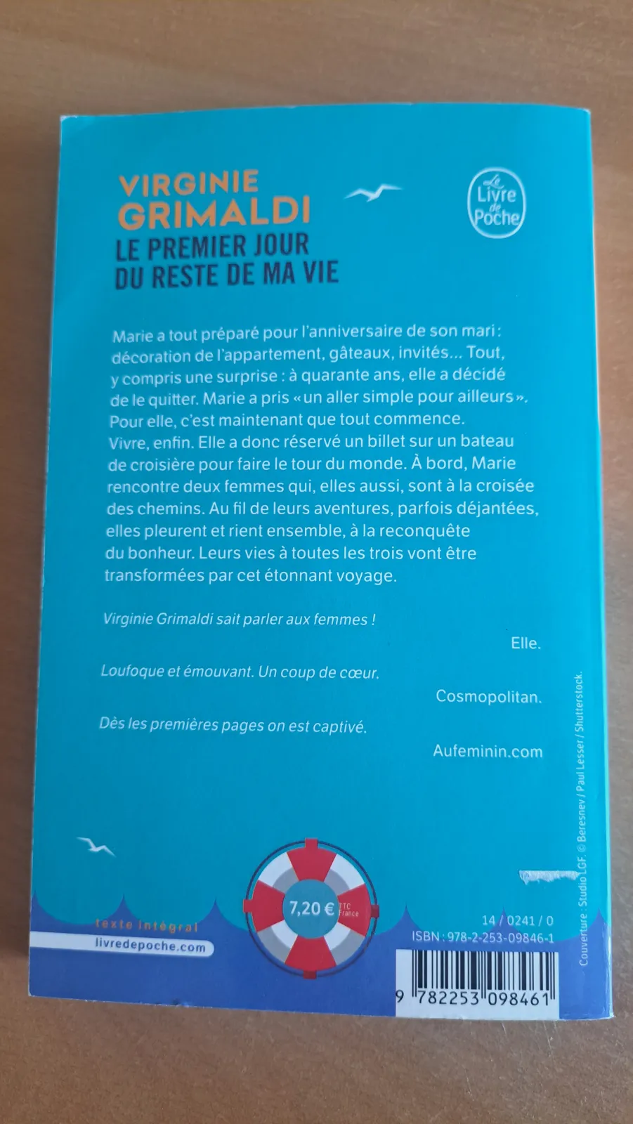 Le premier jour du reste de ma vie – Livre de poche 3