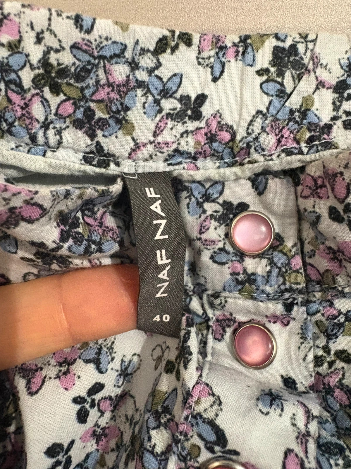 Robe fleurie – Naf Naf – taille L / 40 / 12 5