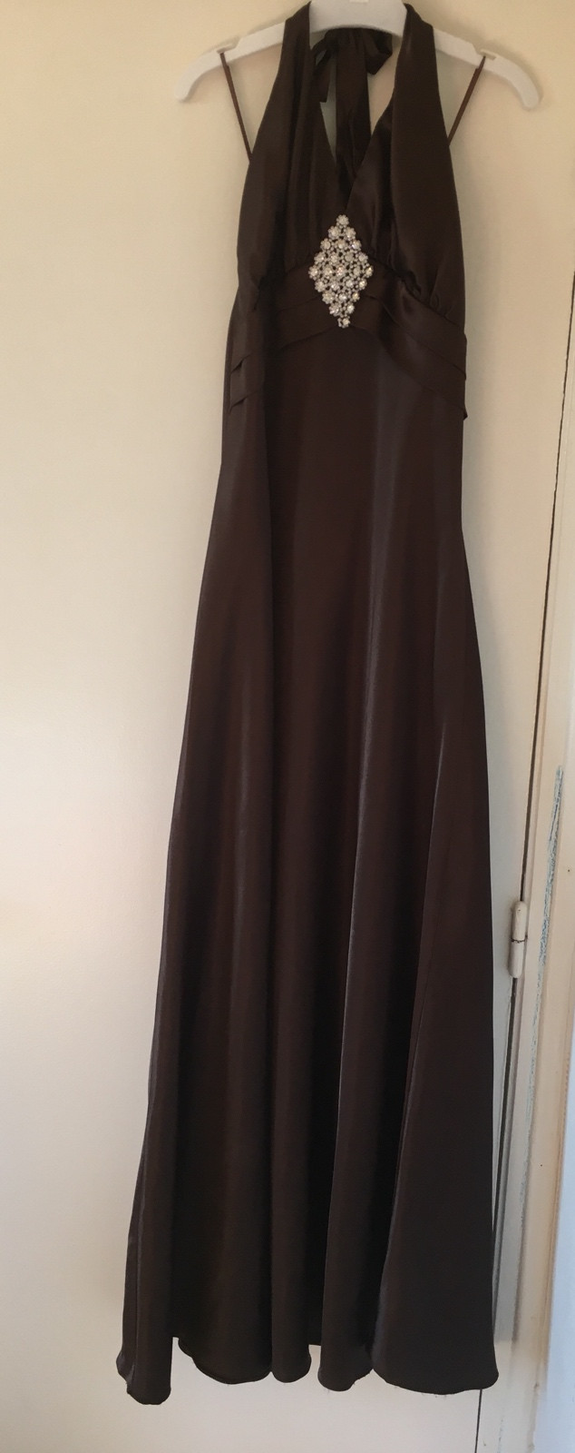 Robe de soirée marron – taille M / 38 / 10 2