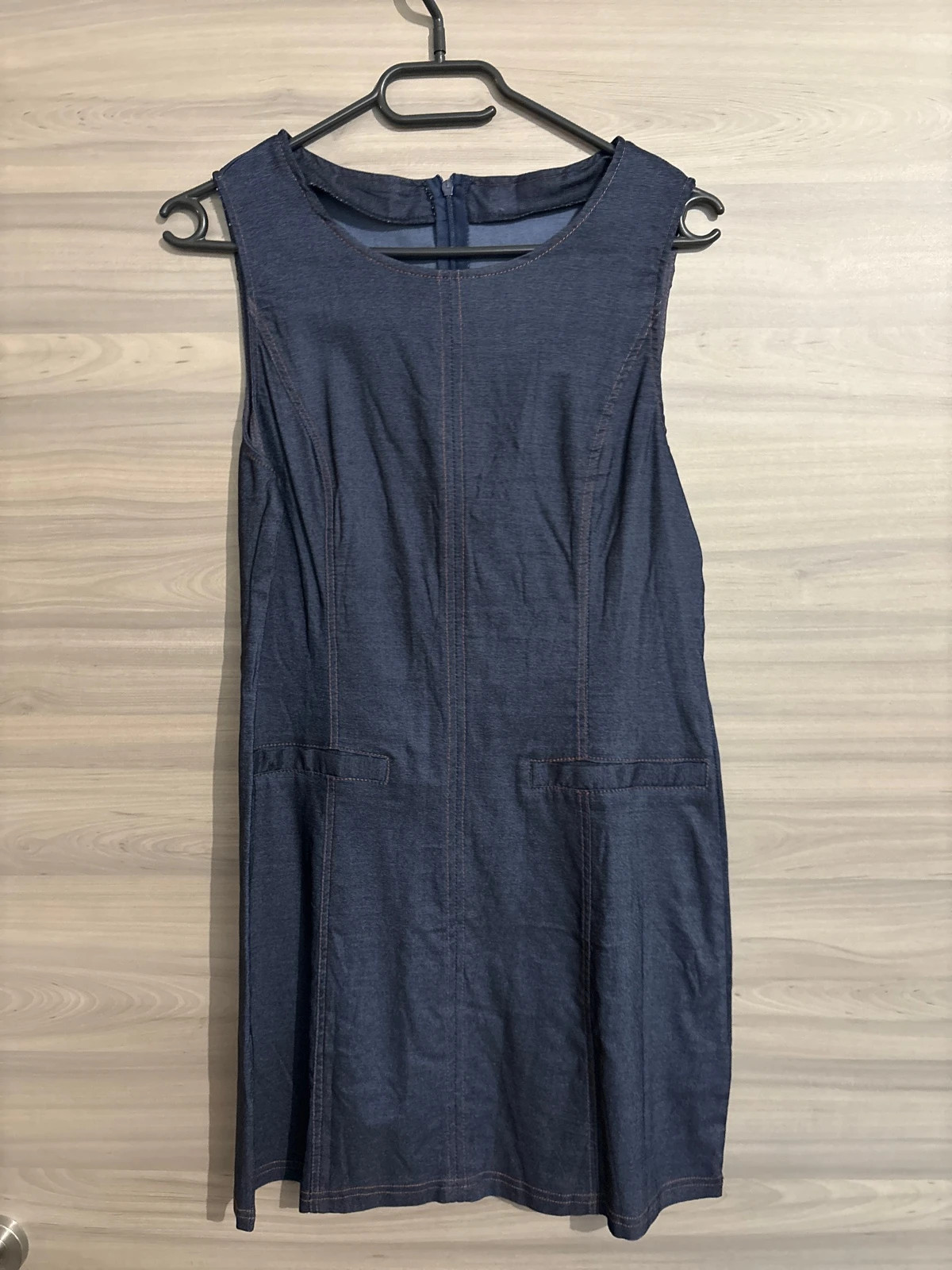 Robe effet jeans