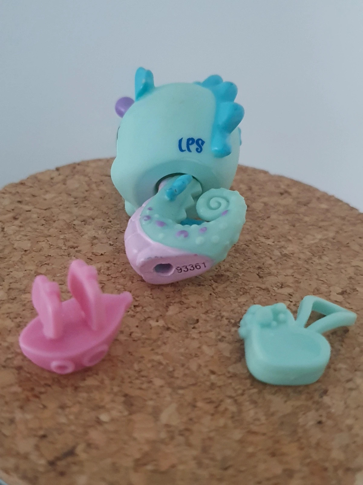 Petshop lps hippocampe #1398 et accessoires – Littlest Pet Shop – taille Taille unique 3