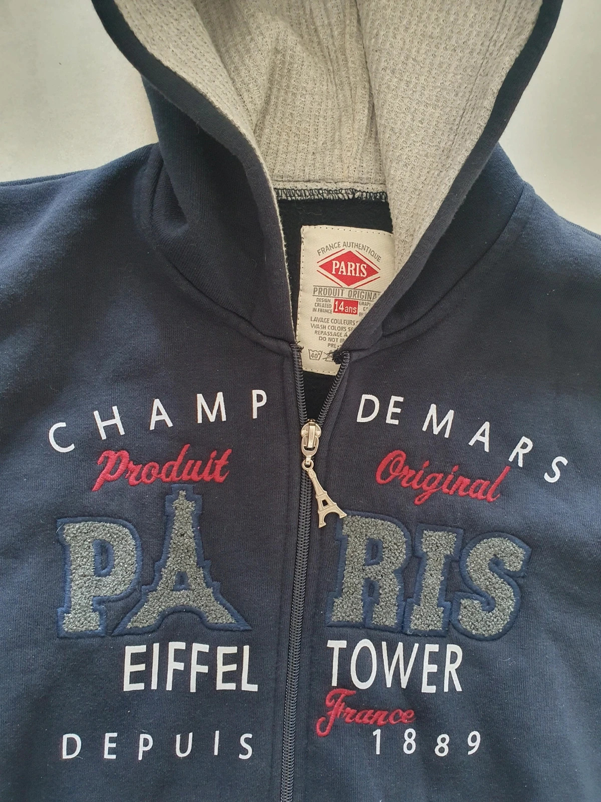 Jolie veste zippée Paris – Paris – taille 14 ans / 164 cm 2