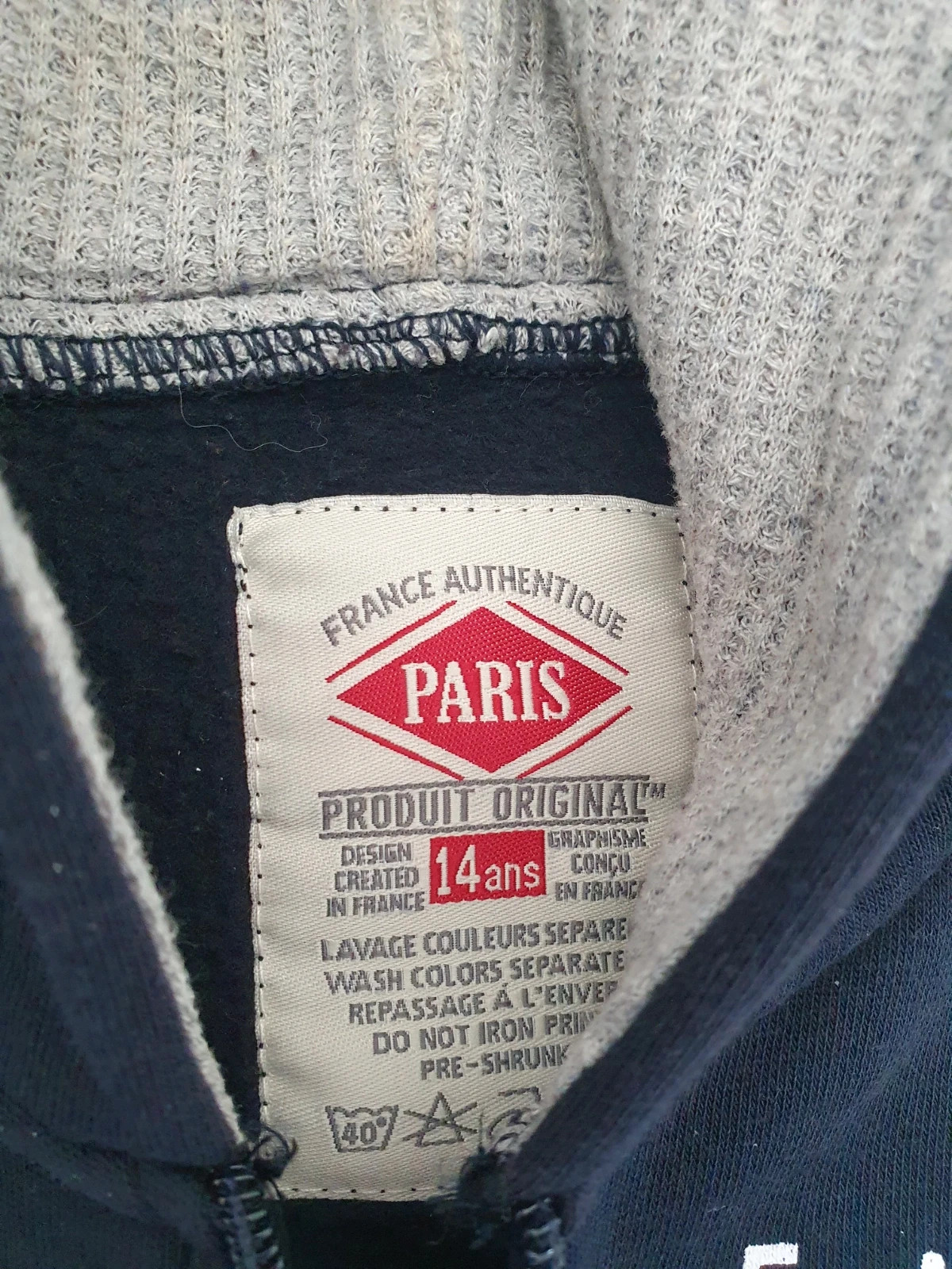 Jolie veste zippée Paris – Paris – taille 14 ans / 164 cm 3