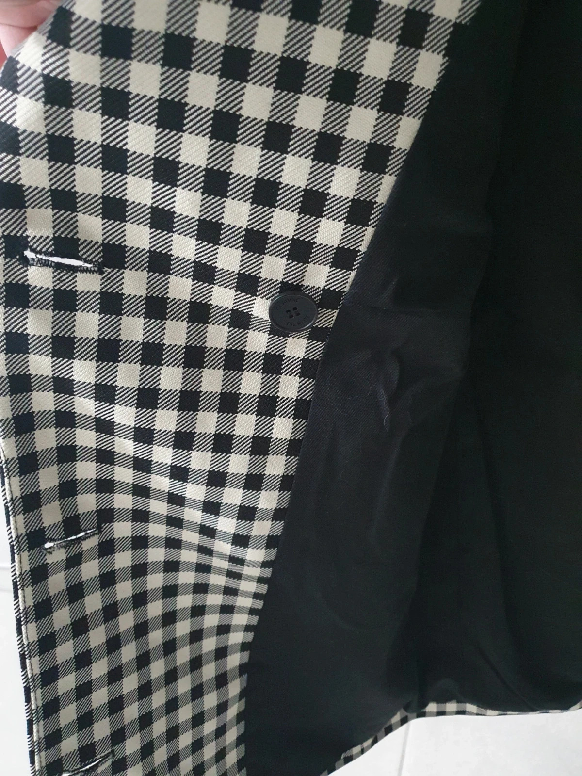 Manteau à carreaux Claudie Pierlot – Claudie Pierlot – taille S / 36 / 8 4