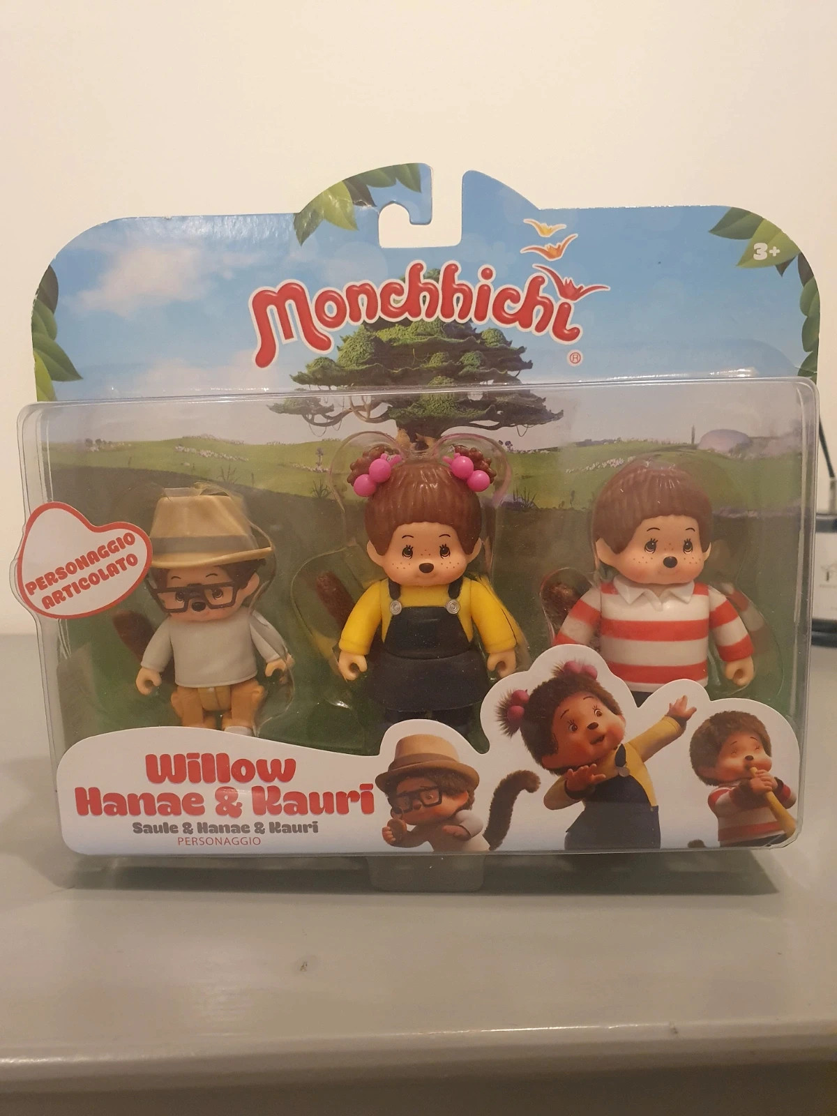 Kiki Moncchichi pack de 3 figurines articulées