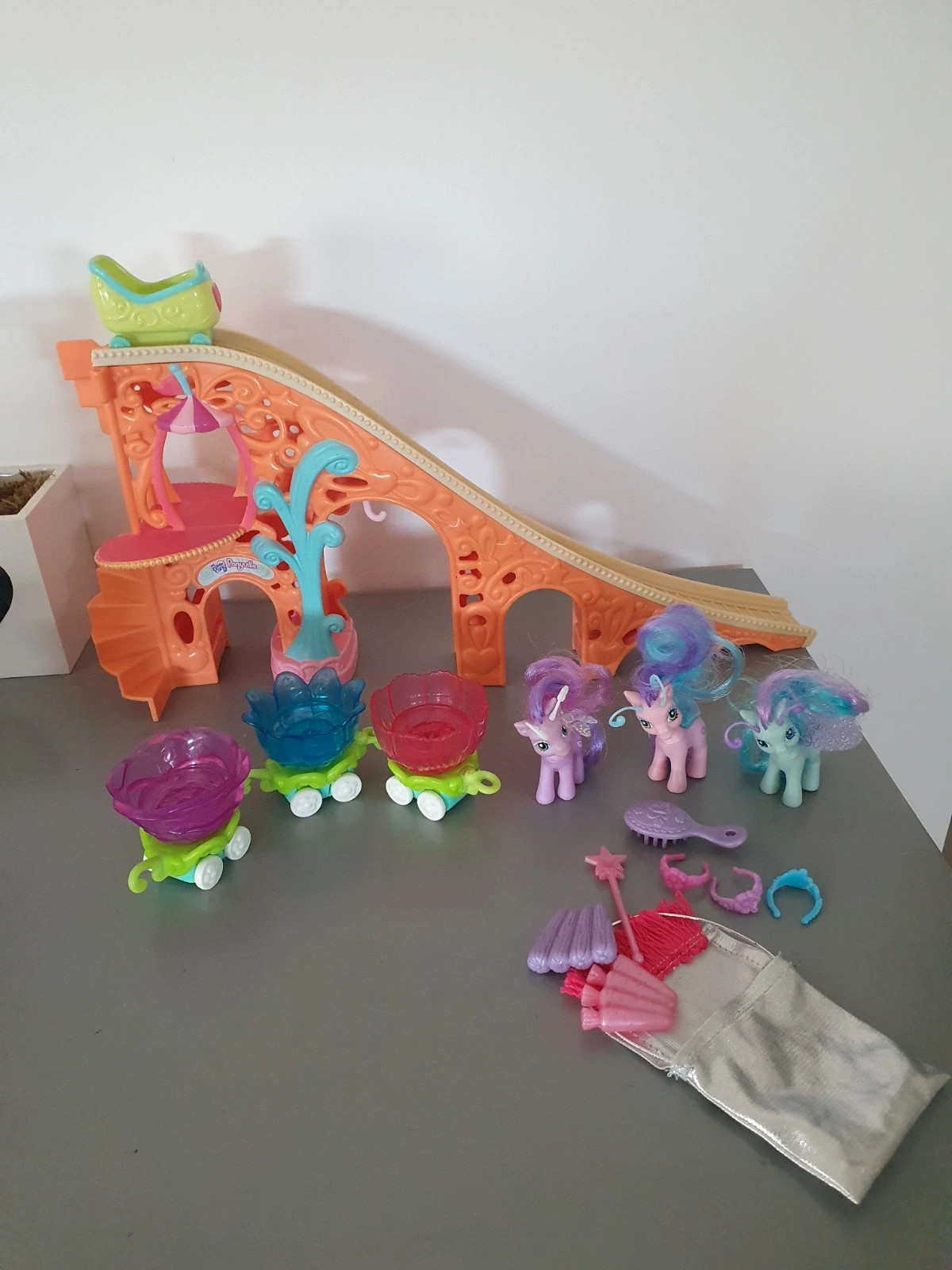 My Little Pony - Toboggan + 3 poneys