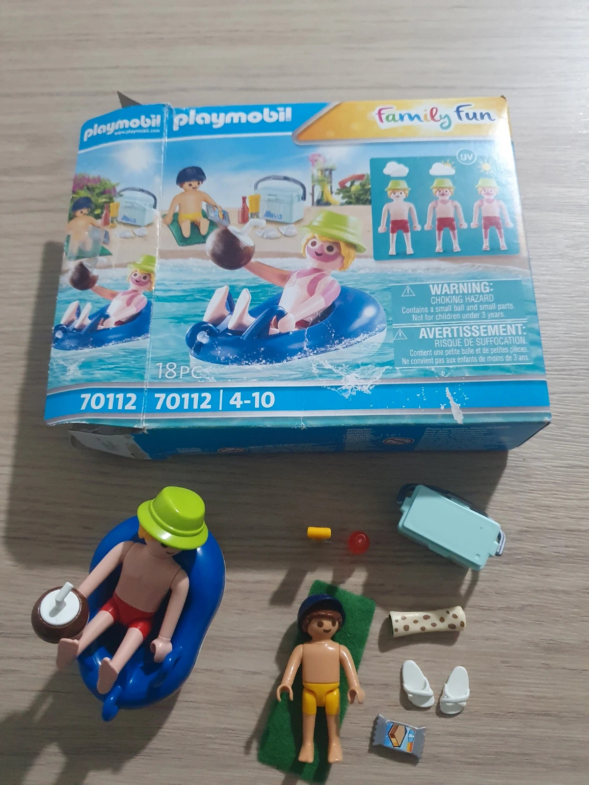 Playmobil Family Fun vacancier #70112