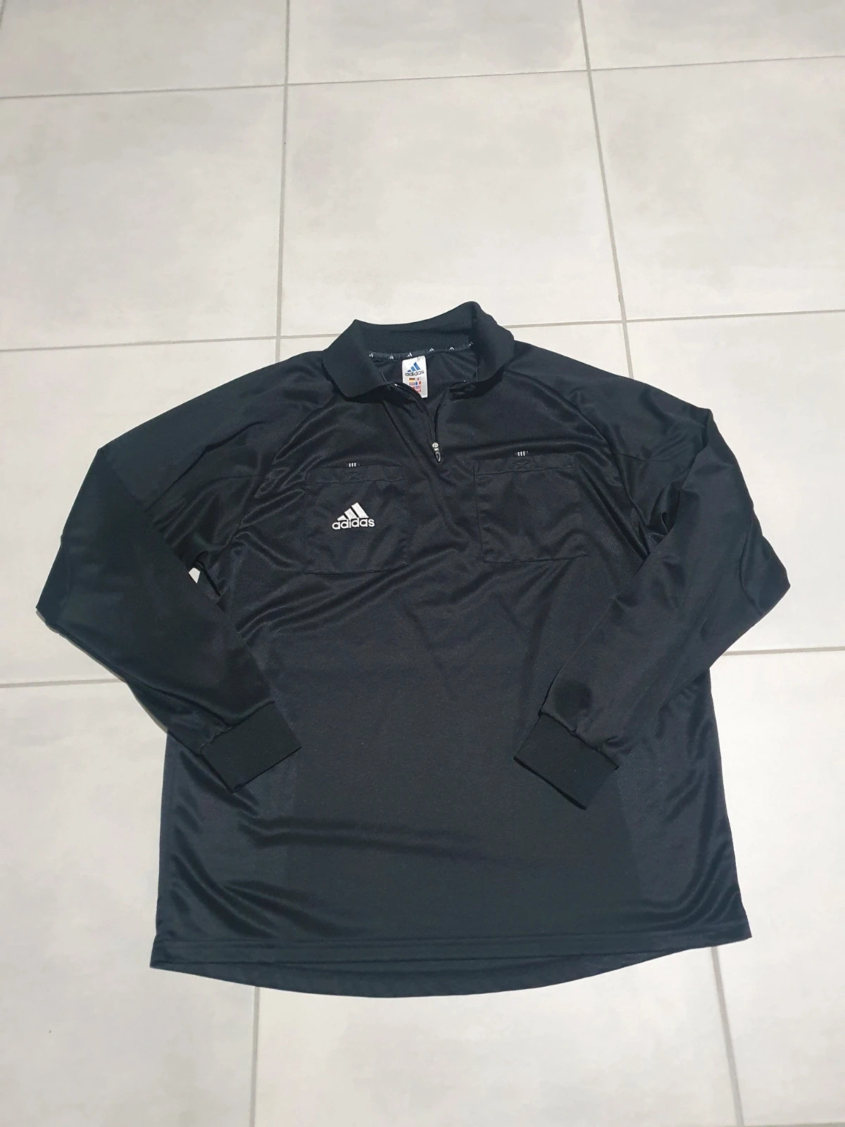 Adidas maillot foot arbitre vintage