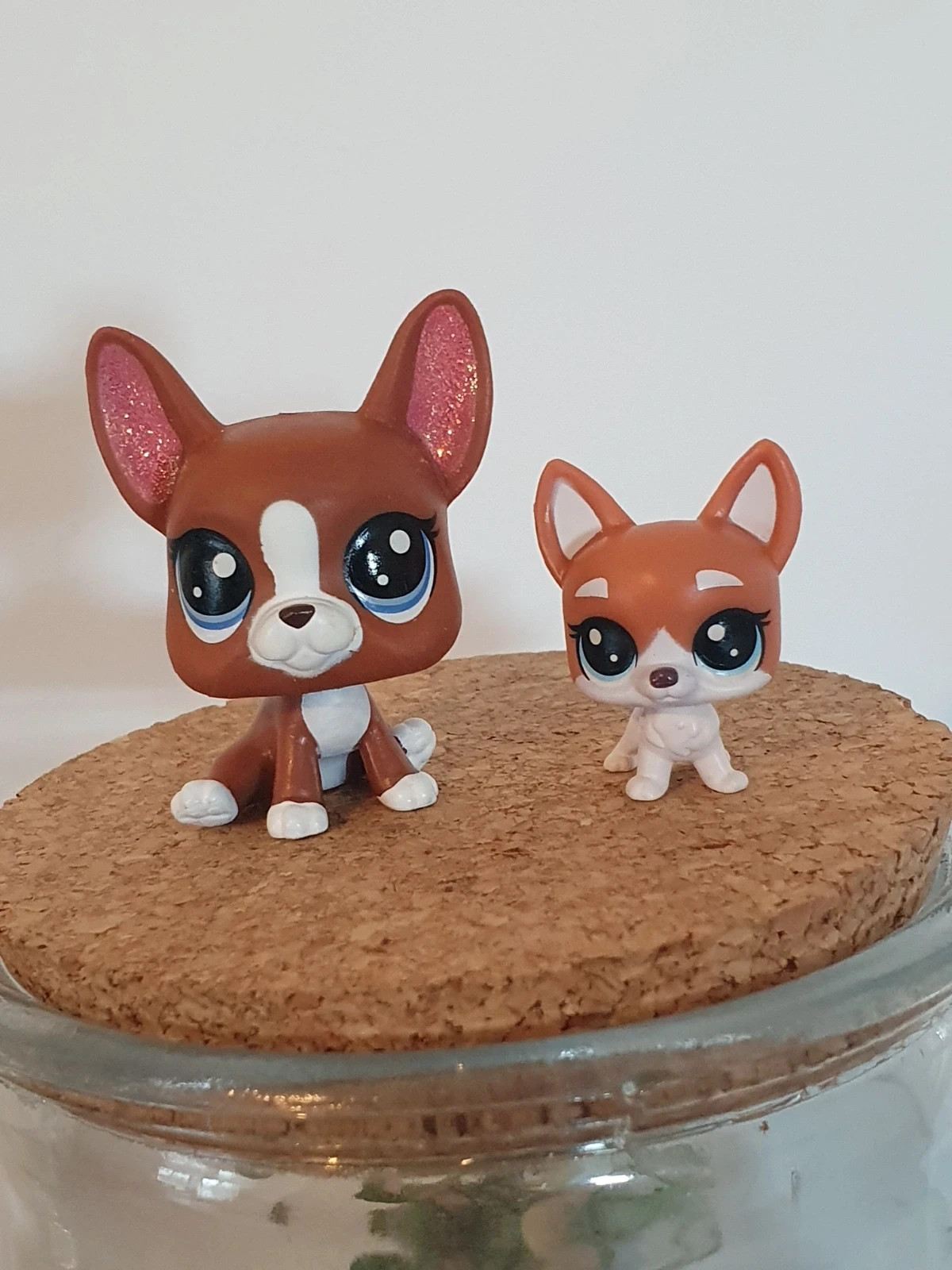 Petshop lps chien Roxie Mc Terrier #2-92 et son petit