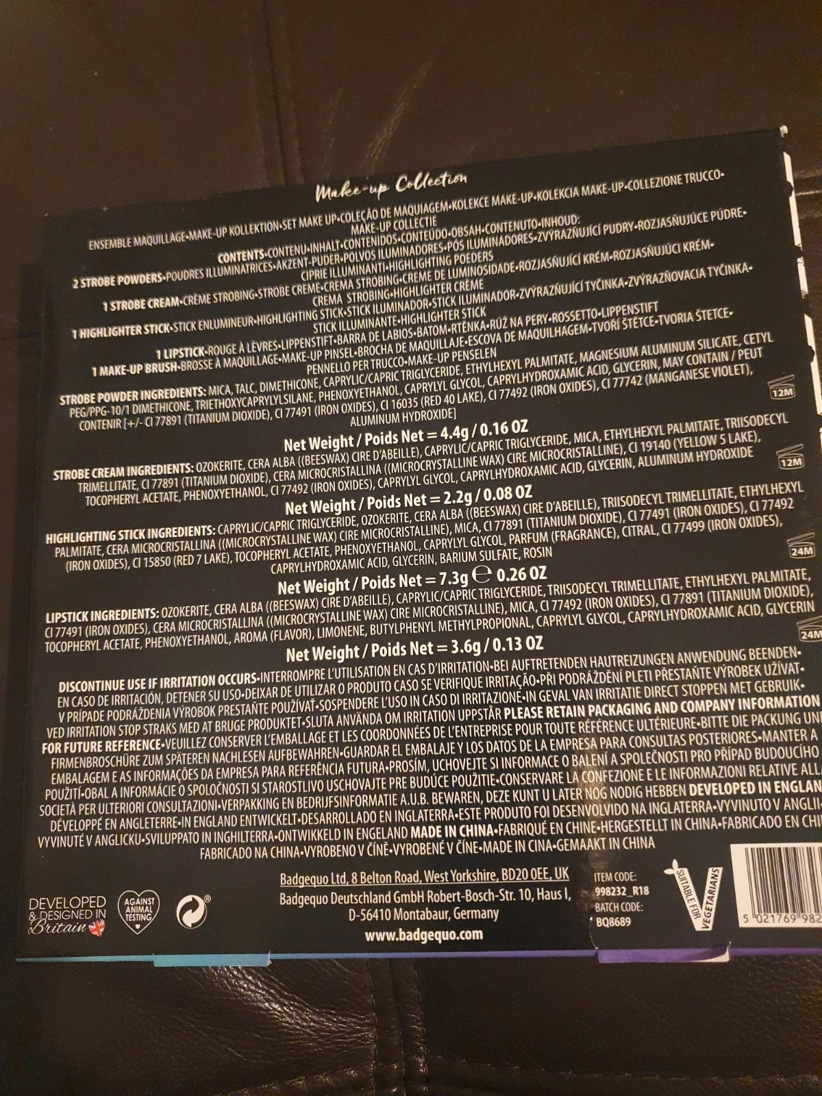 Coffret maquillage Technic – Technic 2
