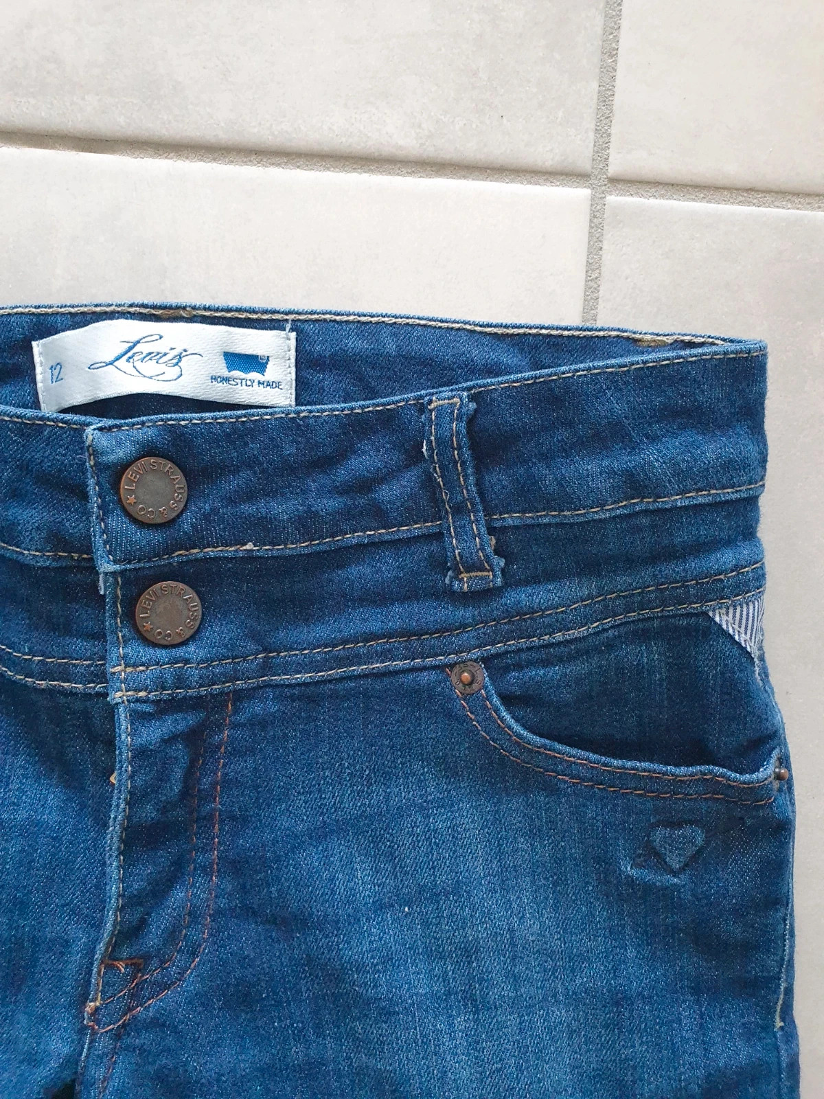 Joli jean fille Levis 12 ans – Levi's – taille 12 ans / 152 cm 2