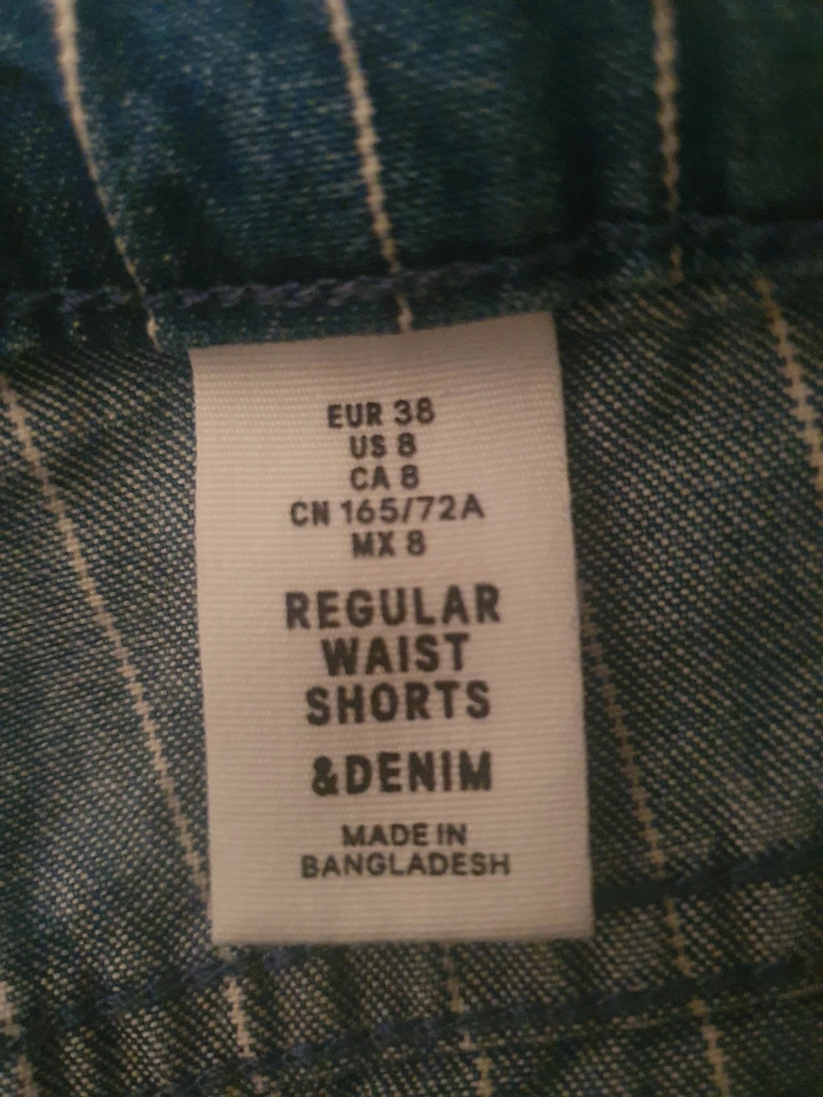 Short en jean 38 – taille M / 38 / 10 3