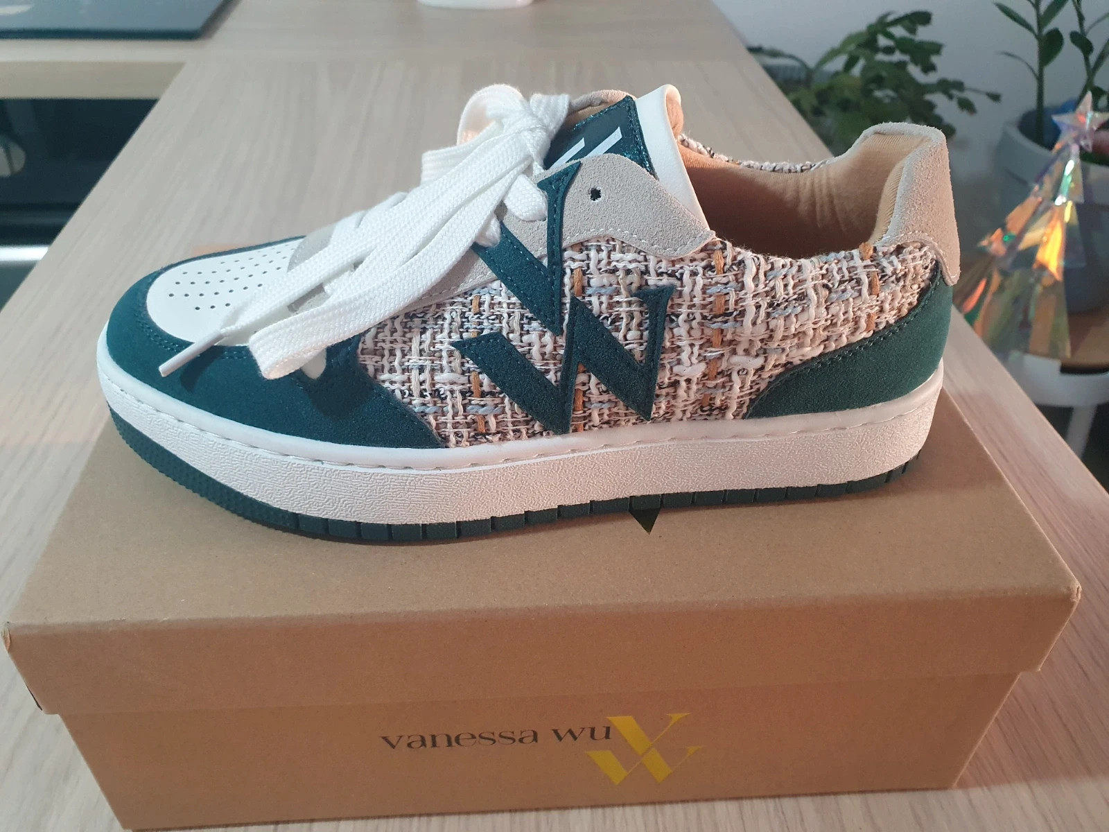 Baskets Vanessa Wu tweed Ilyana 37 – Vanessa Wu – taille 37 2