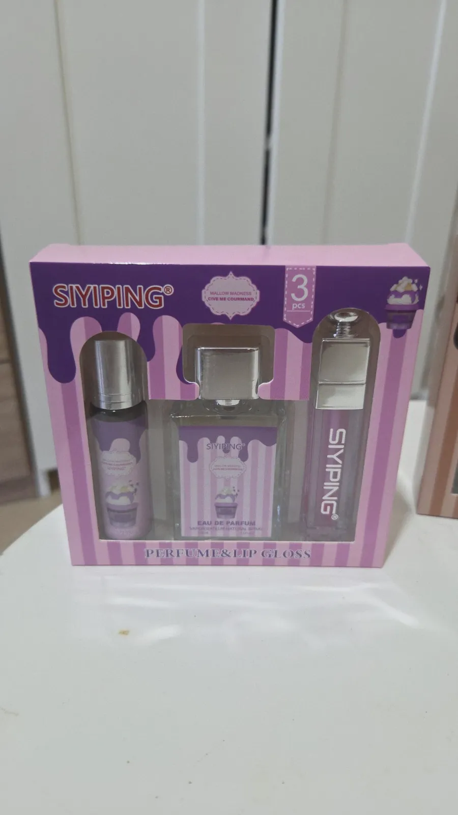 Coffret gloss/parfum/musc – Siyiping 2