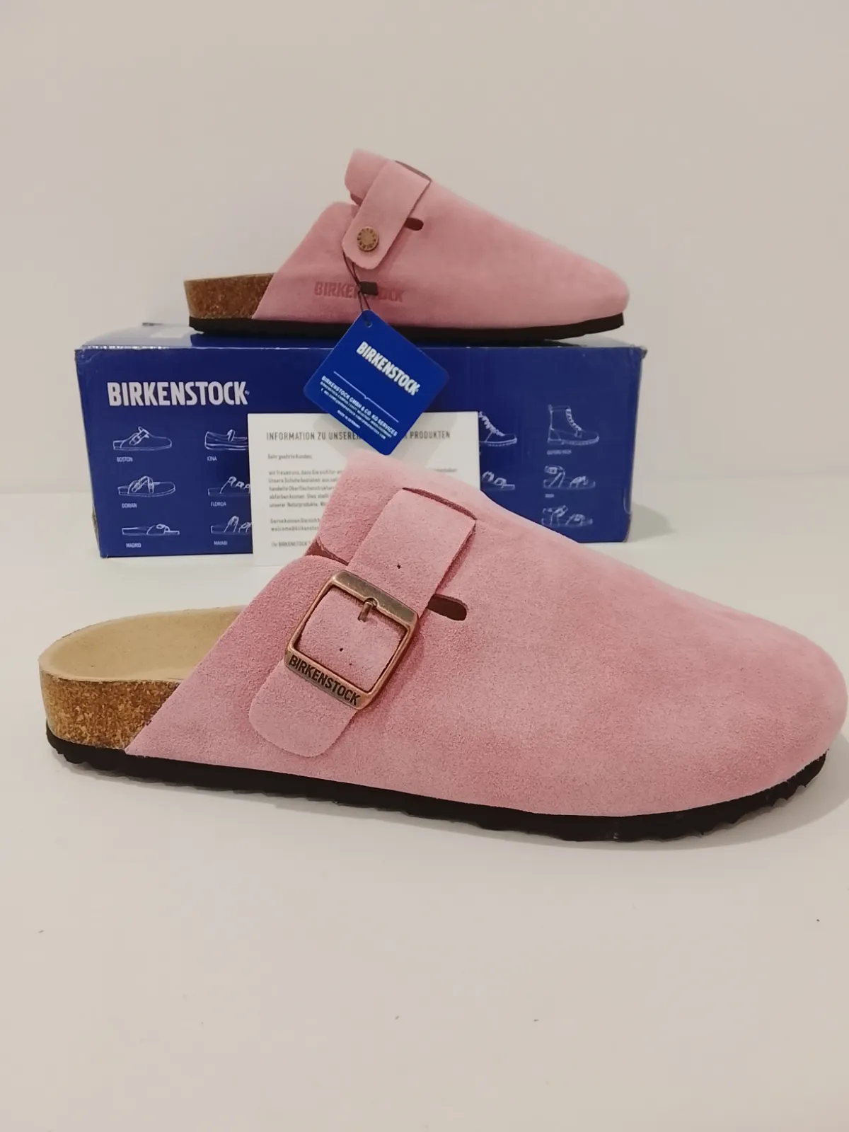 Birkenstock Boston Bs 41 pink 2