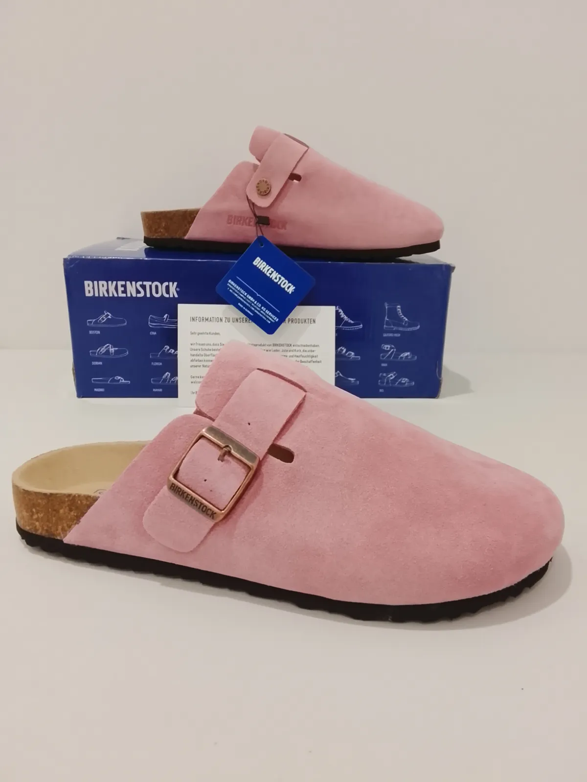 Birkenstock Boston Bs 41 pink