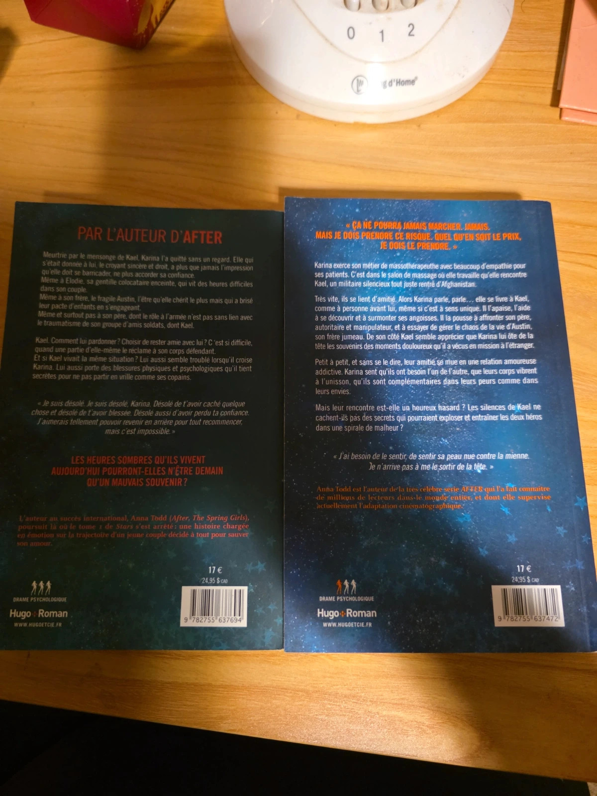 Livres stars tome 1 et 2 4
