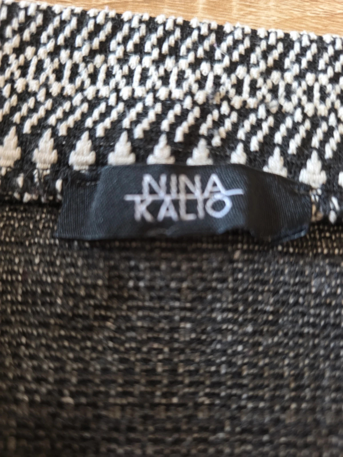 Jupe noir et blanche – Nina Kalio – taille XL / 42 / 14 3