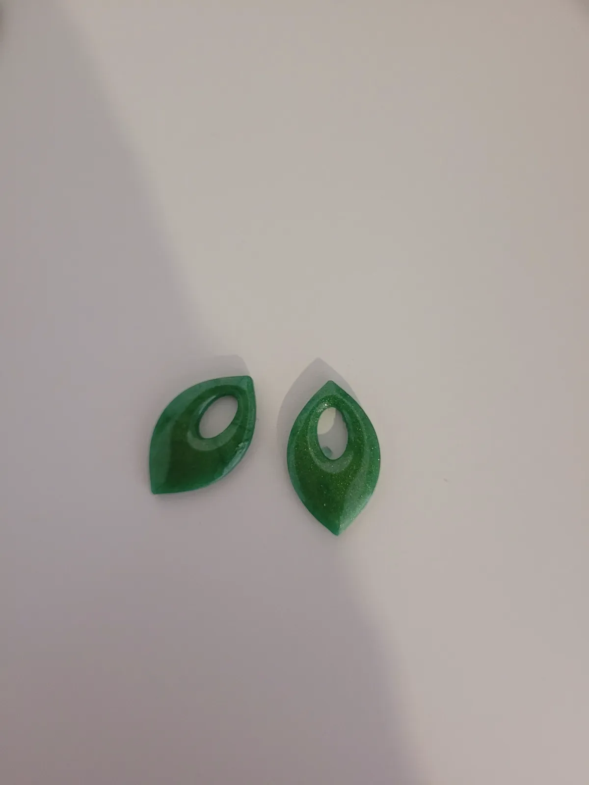 Pampille interchangeables à feuille  – Fait main 3