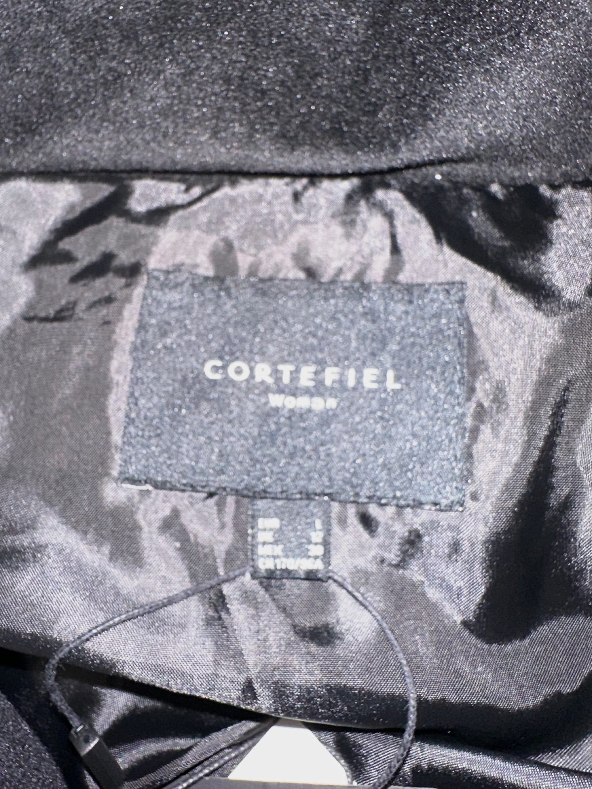 Chaqueta plumífero negro Cortefiel – Cortefiel – taille L 3