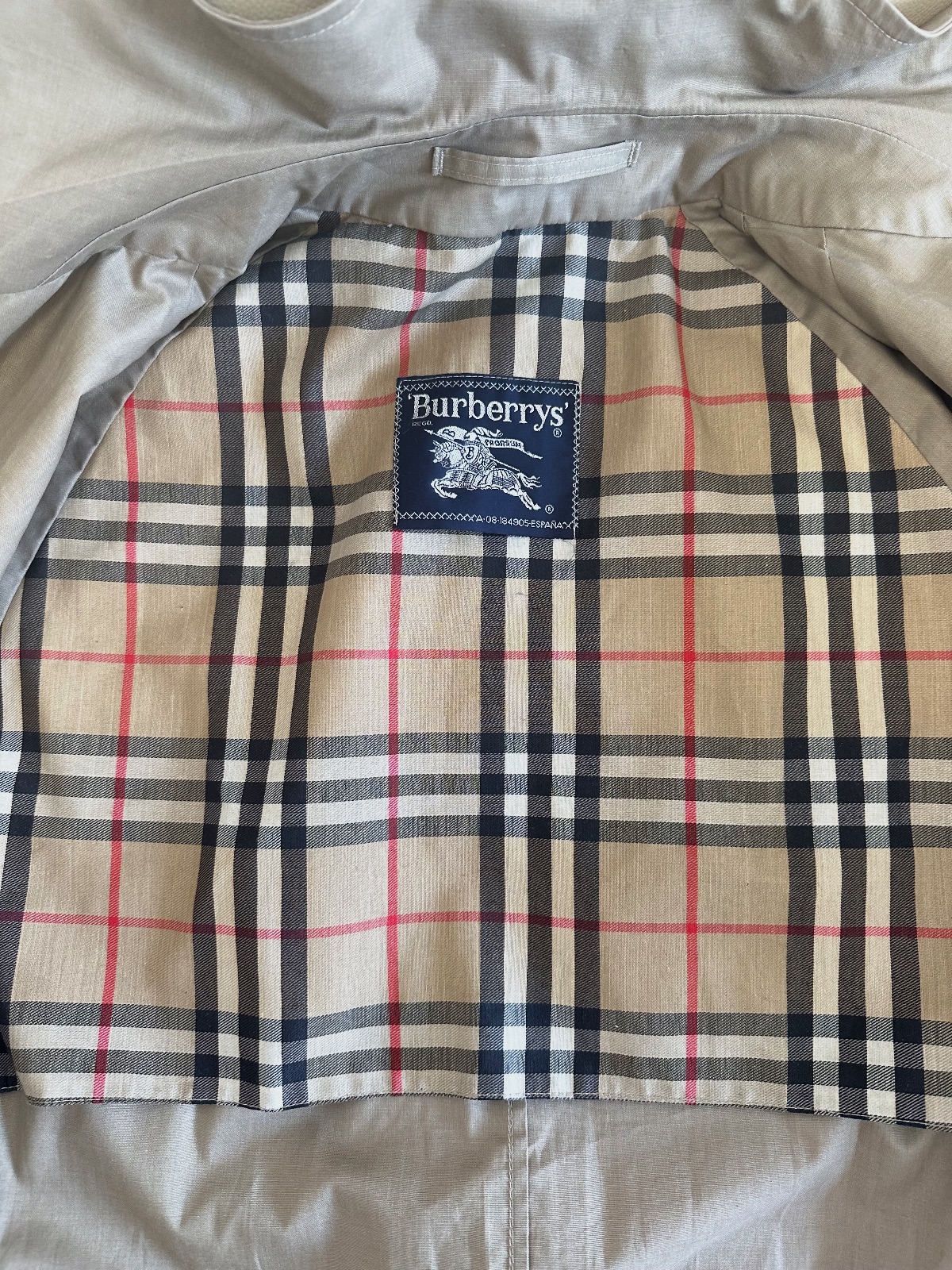 Trench vintage Burberrys largo marrón – Burberrys – taille L 5