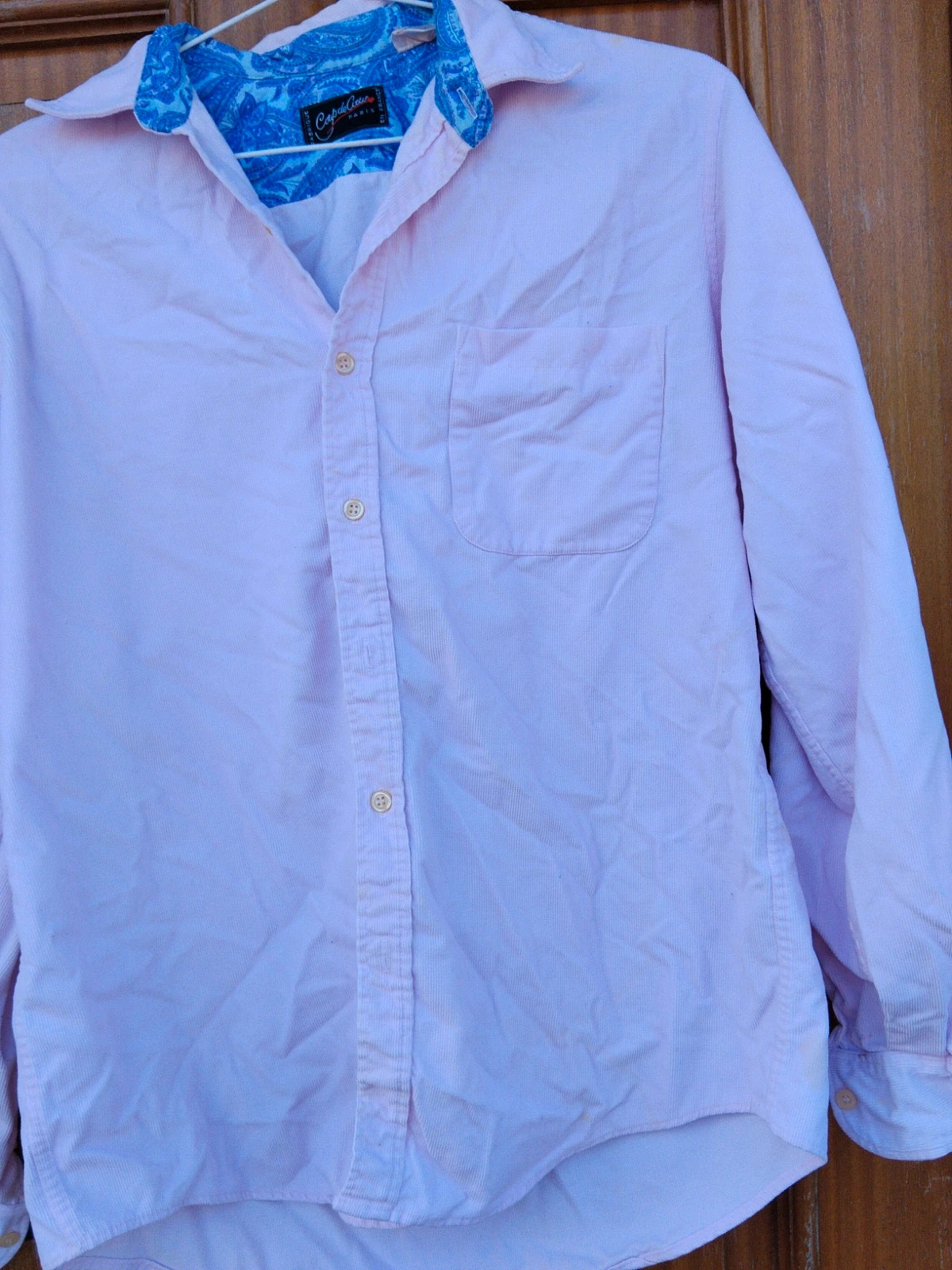 Camisa de pana para hombre – Coup de Coeur – taille L 2