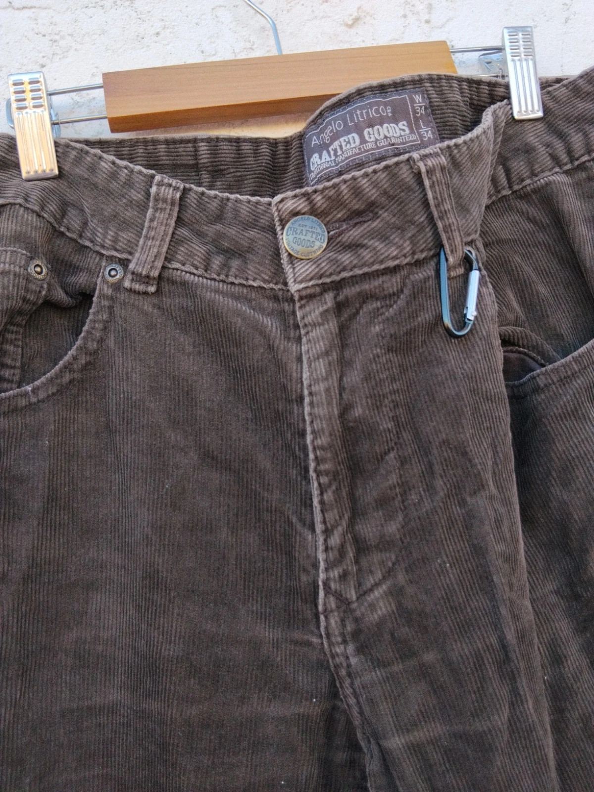 Pantalón de pana Angelo litrico – Angelo Litrico – taille L 4