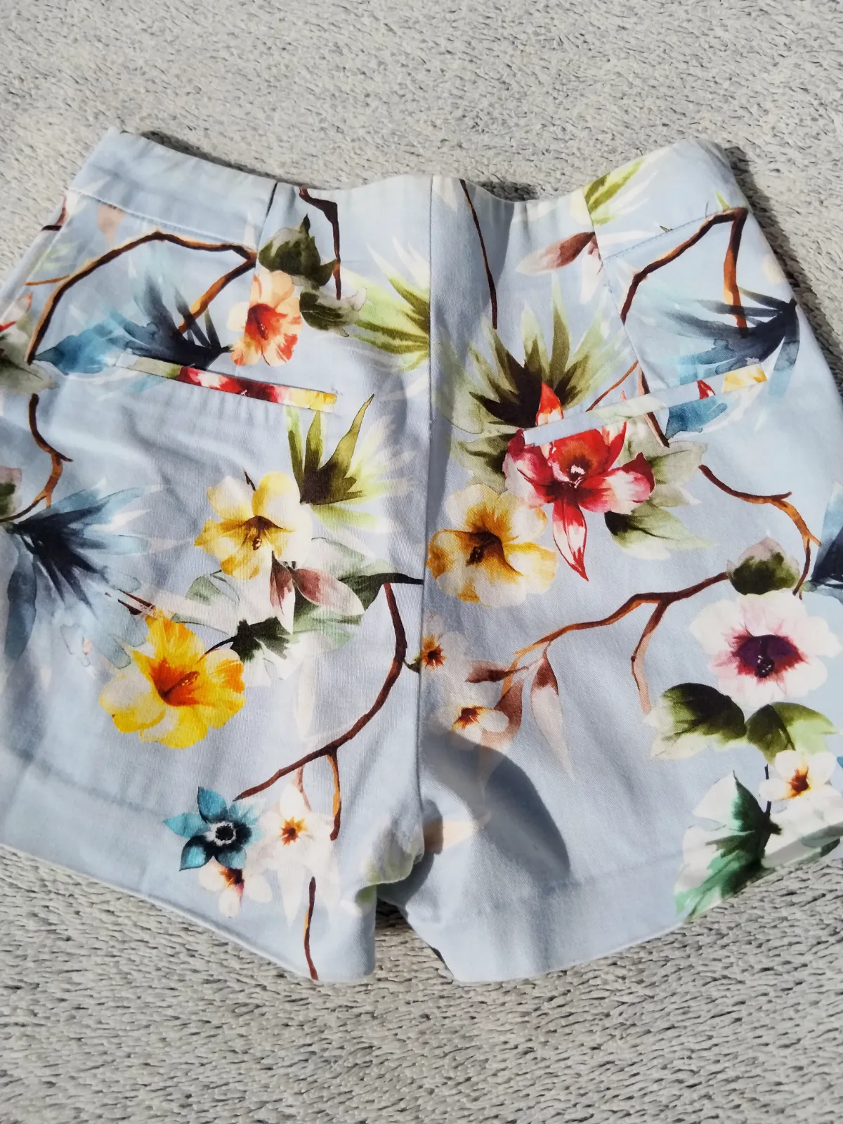 Pantalón corto estampado floral Zara – Zara – taille S 3