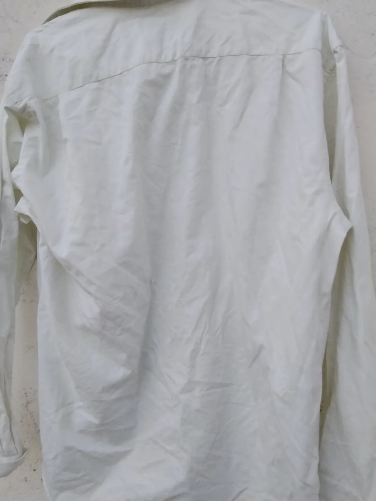 Camisa blanca de manga larga Zara – Zara – taille XL 3