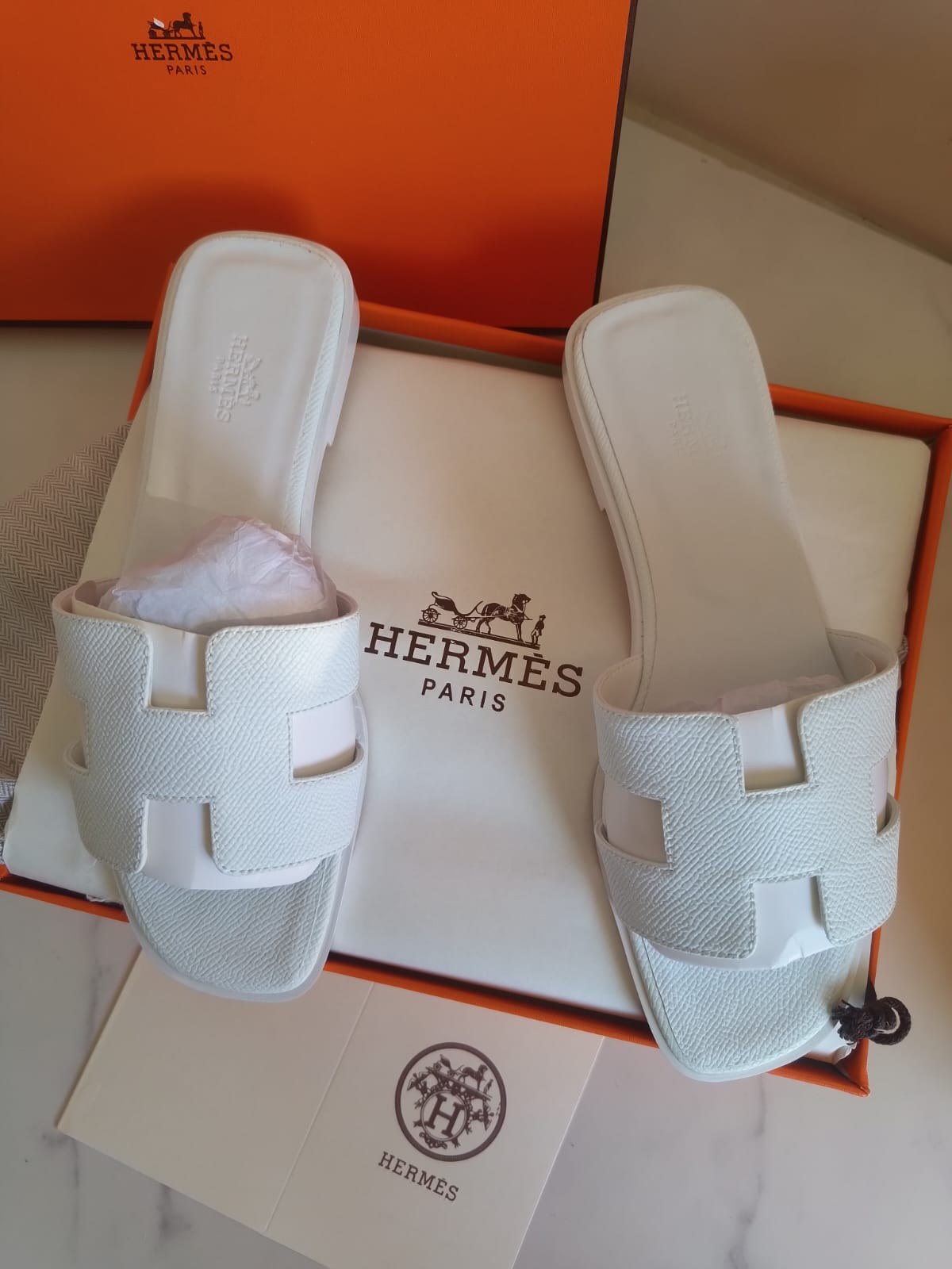Claquettes Hermès 