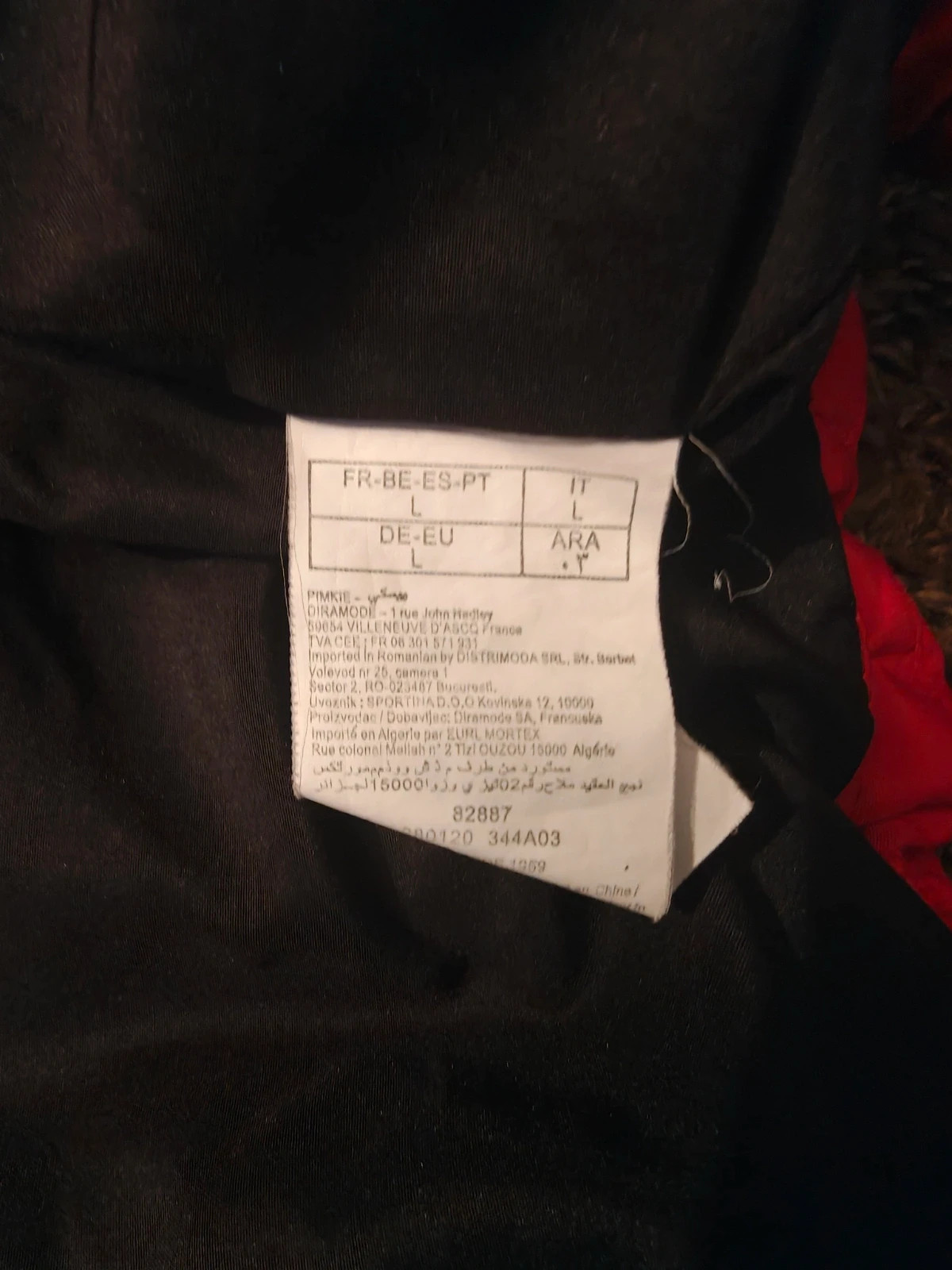 Doudoune rouge – Pimkie – taille L / 40 / 12 4