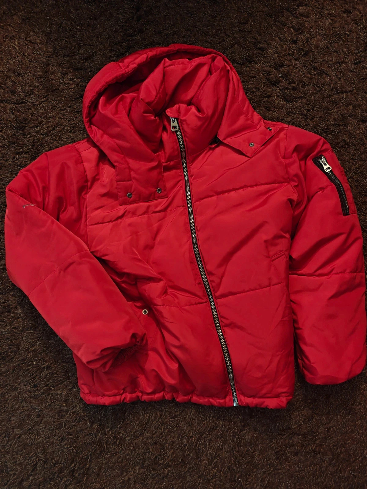 Doudoune rouge