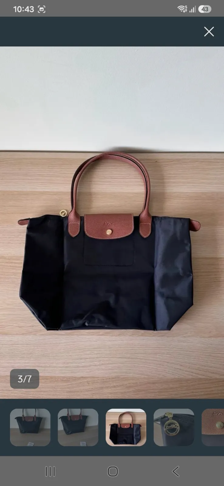 Bolso tote negro – Longchamp – taille Taille unique 3