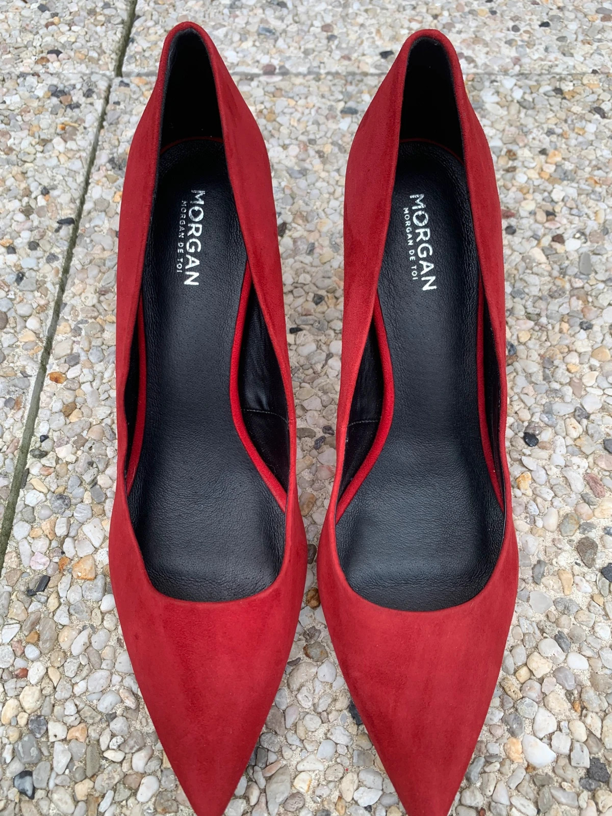 Morgan – Escarpins rouges à talons aiguilles – T. 40 – Morgan – taille 40 3