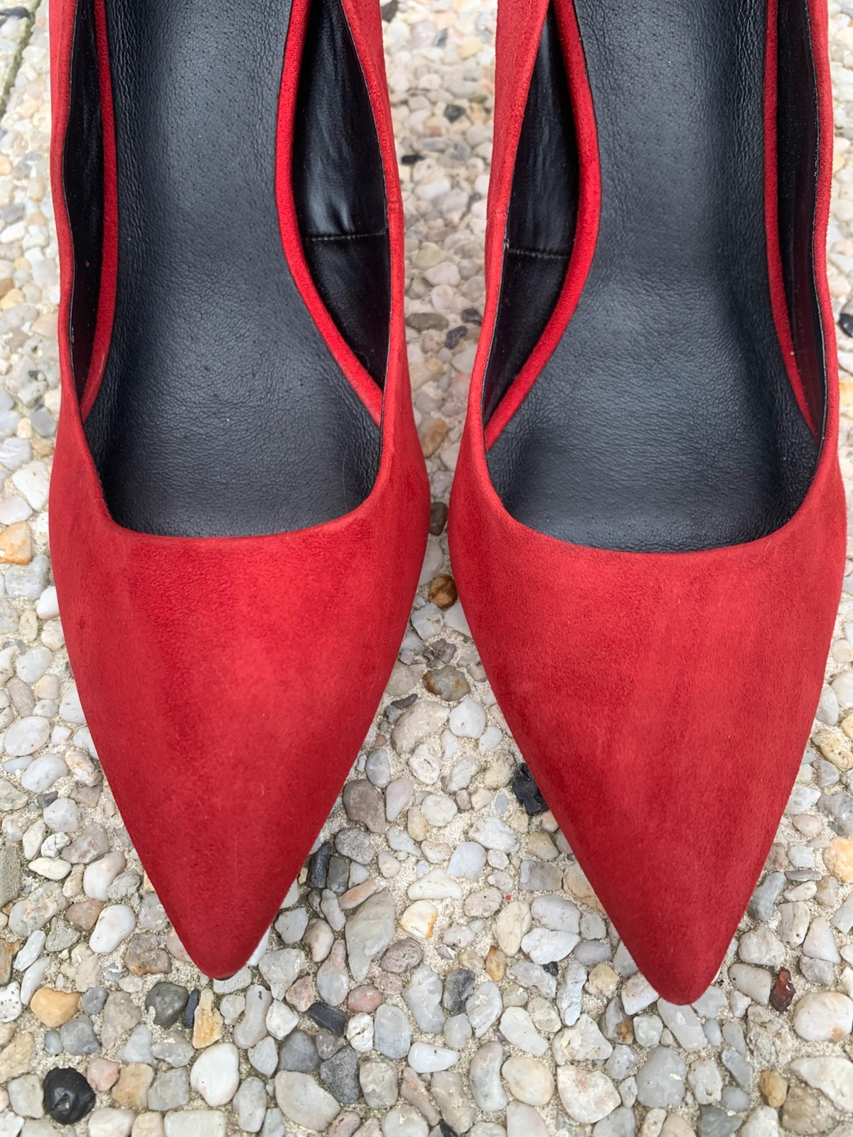 Morgan – Escarpins rouges à talons aiguilles – T. 40 – Morgan – taille 40 4