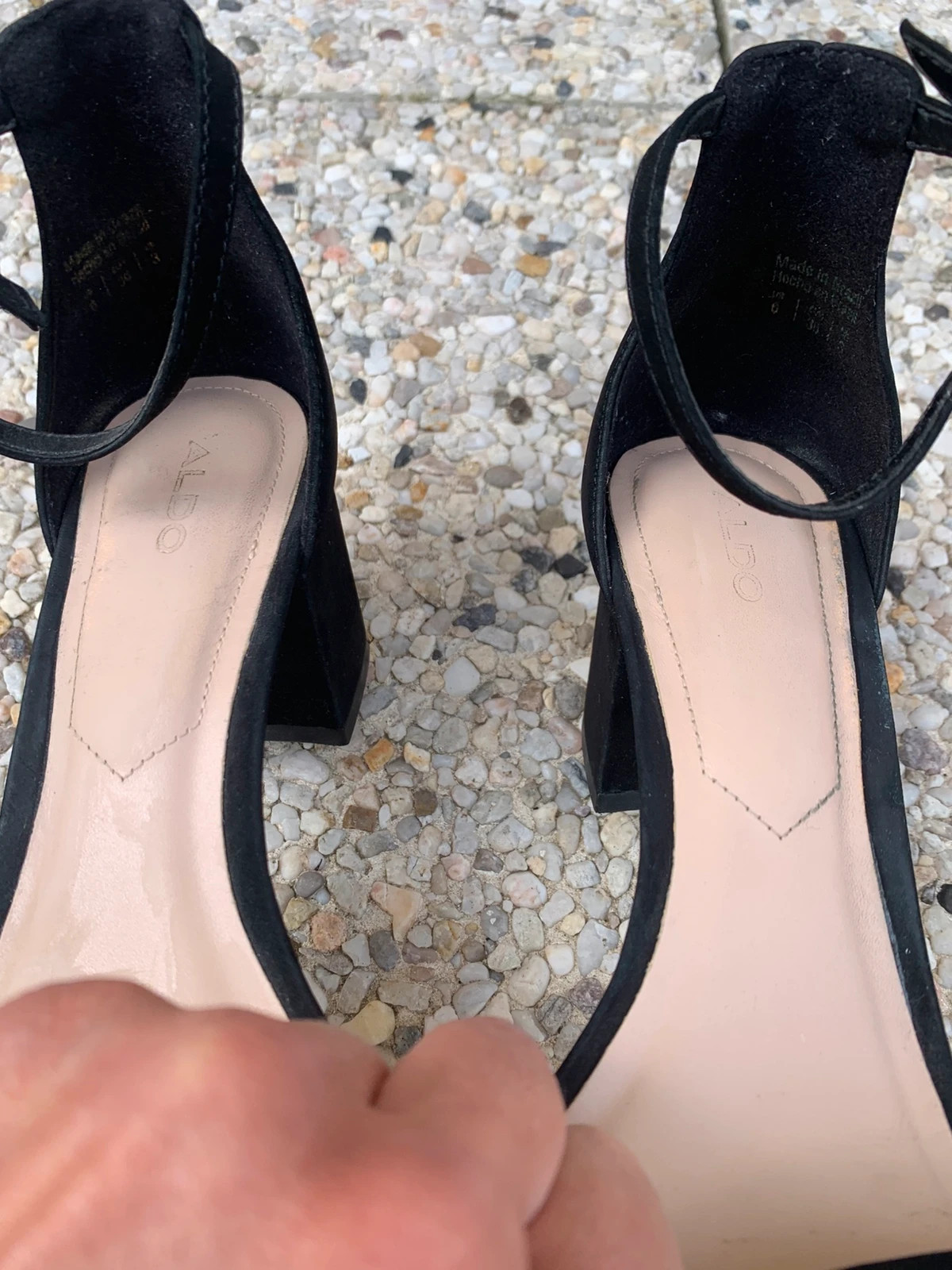 ALDO – Sandales noires à talon bloc – T. 36 – ALDO – taille 36 4
