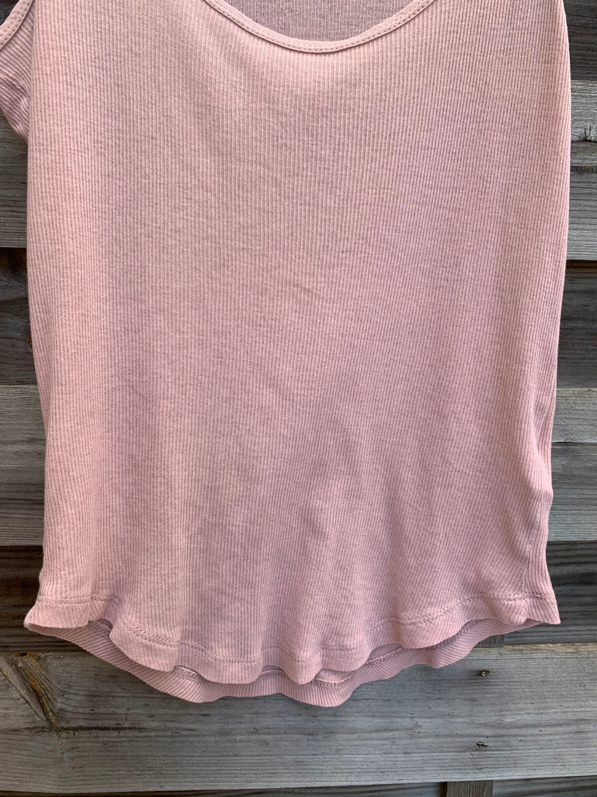 💗 Massimo Dutti – Débardeur rose poudré côtelé – S – Massimo Dutti – taille S / 36 / 8 4