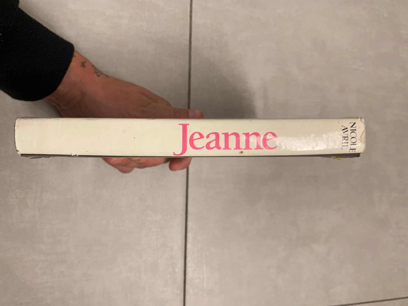Livre Jeanne – Nicole Avril – édition France Loisirs 1984 3