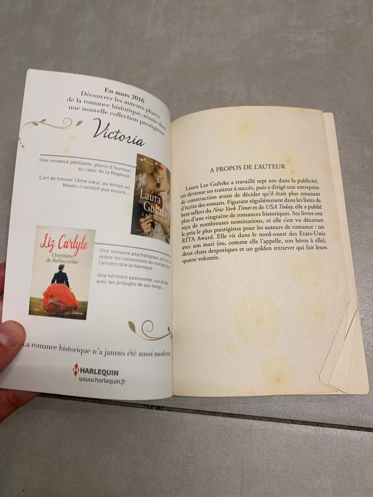 Livre La perle rare – Laura Lee Guhrke – Harlequin Victoria 3