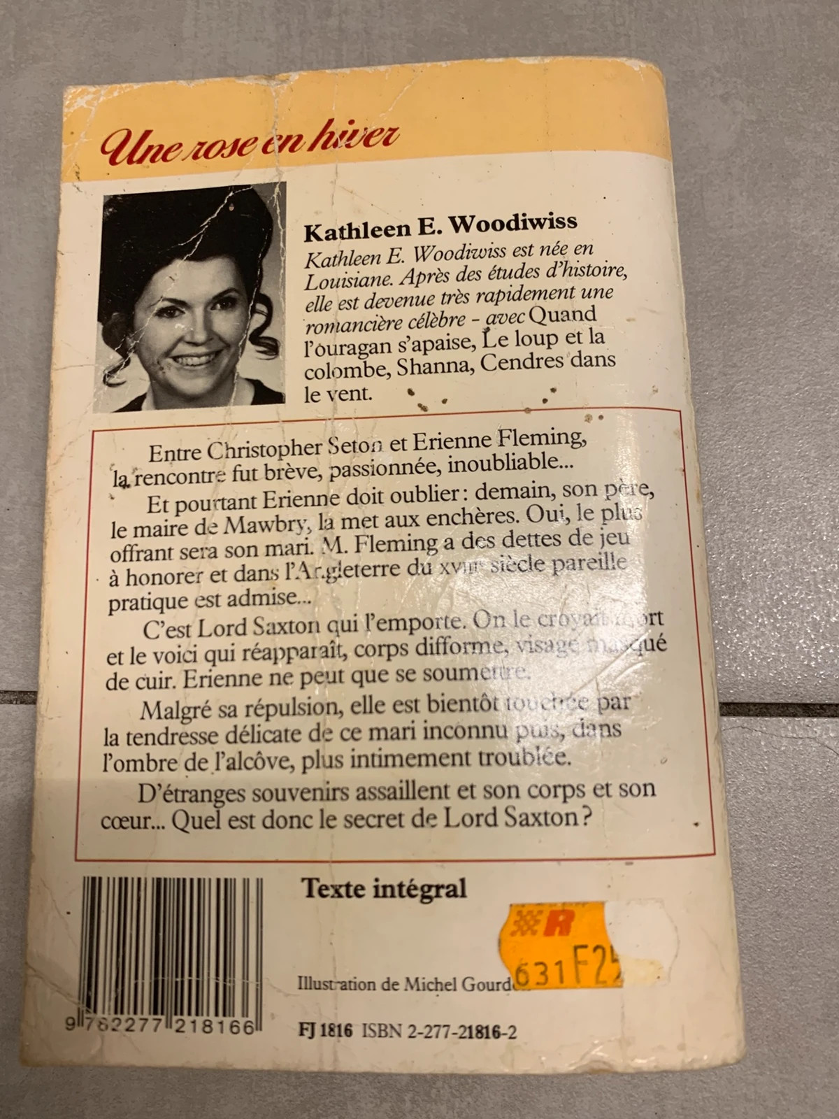 Livre Une rose en hiver – Kathleen E. Woodiwiss – J’ai Lu 2