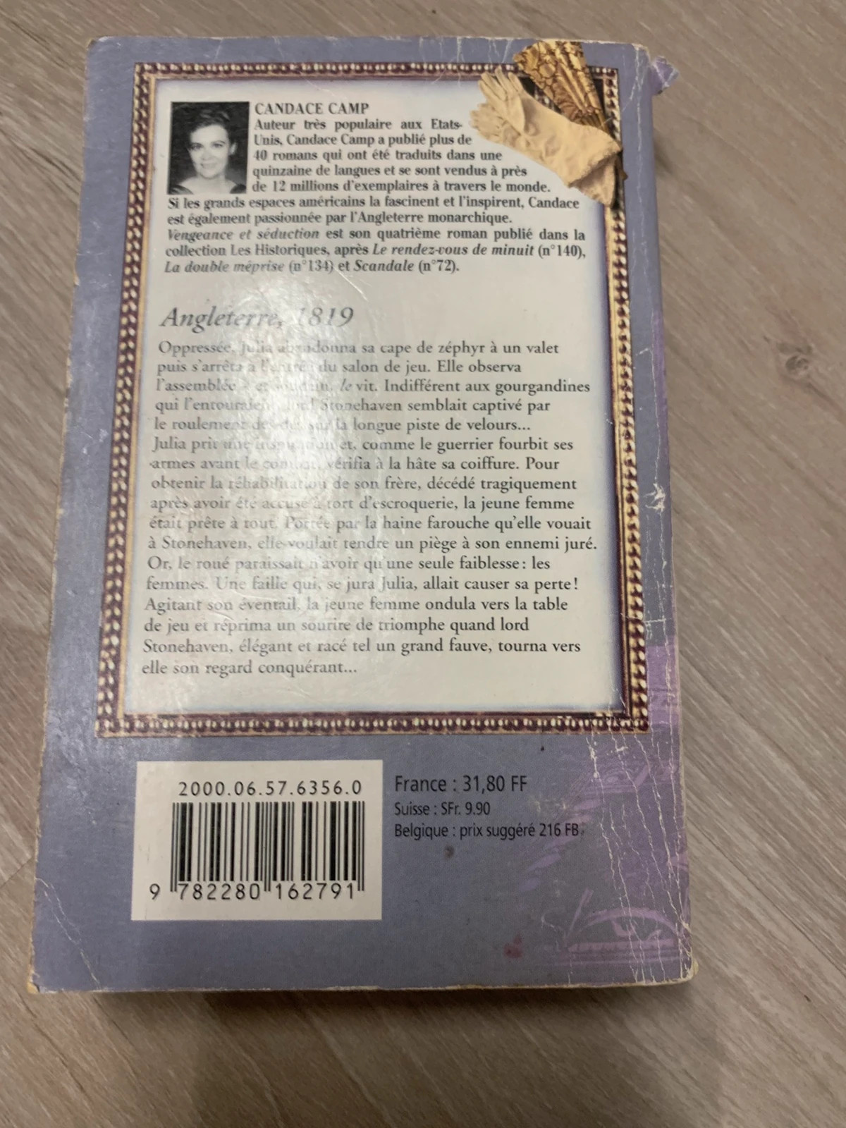 Livre Vengeance et séduction – Candace Camp – Harlequin Les Historiques 2