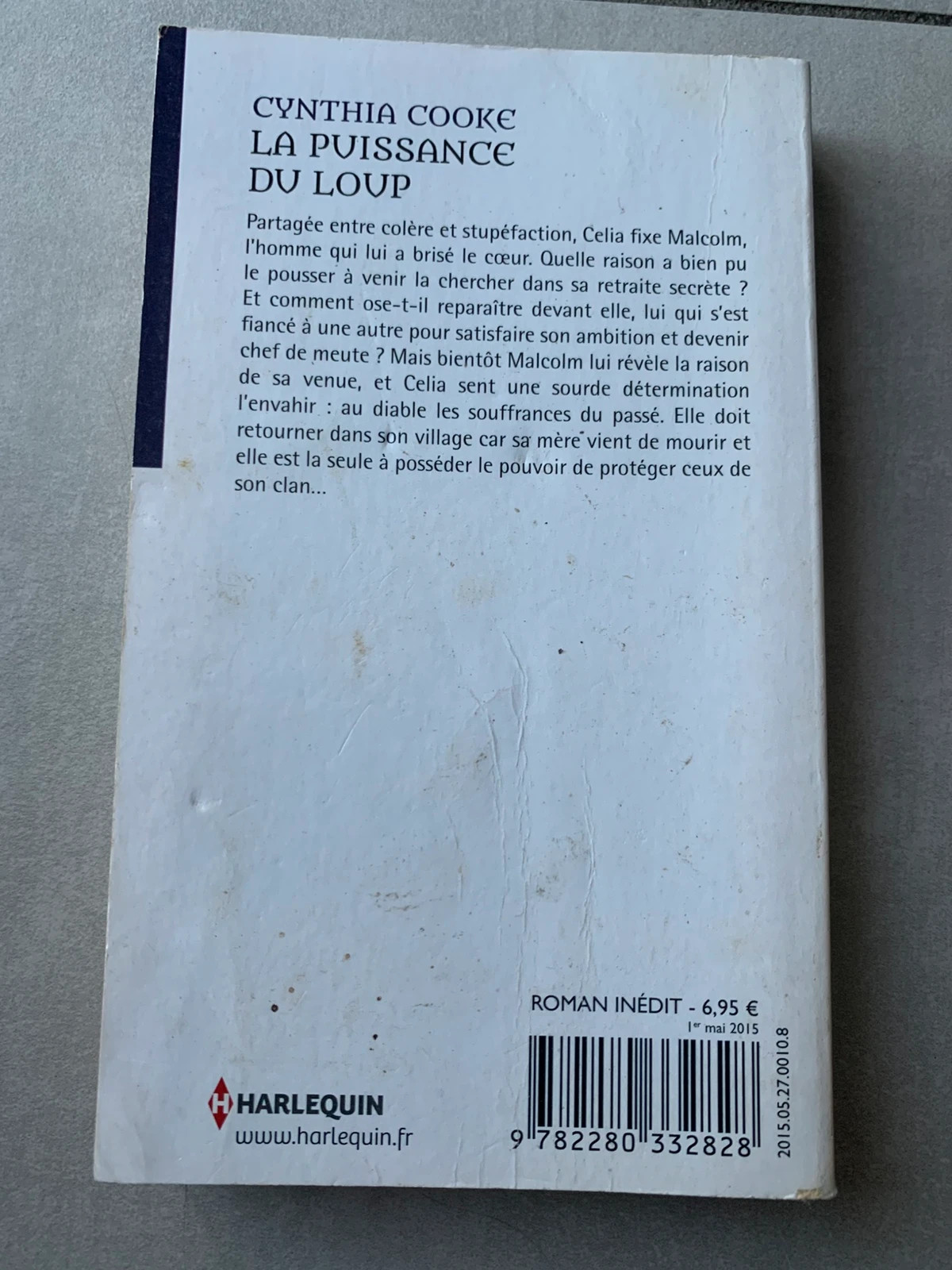 Livre La puissance du loup – Cynthia Cooke – Harlequin Nocturne 2