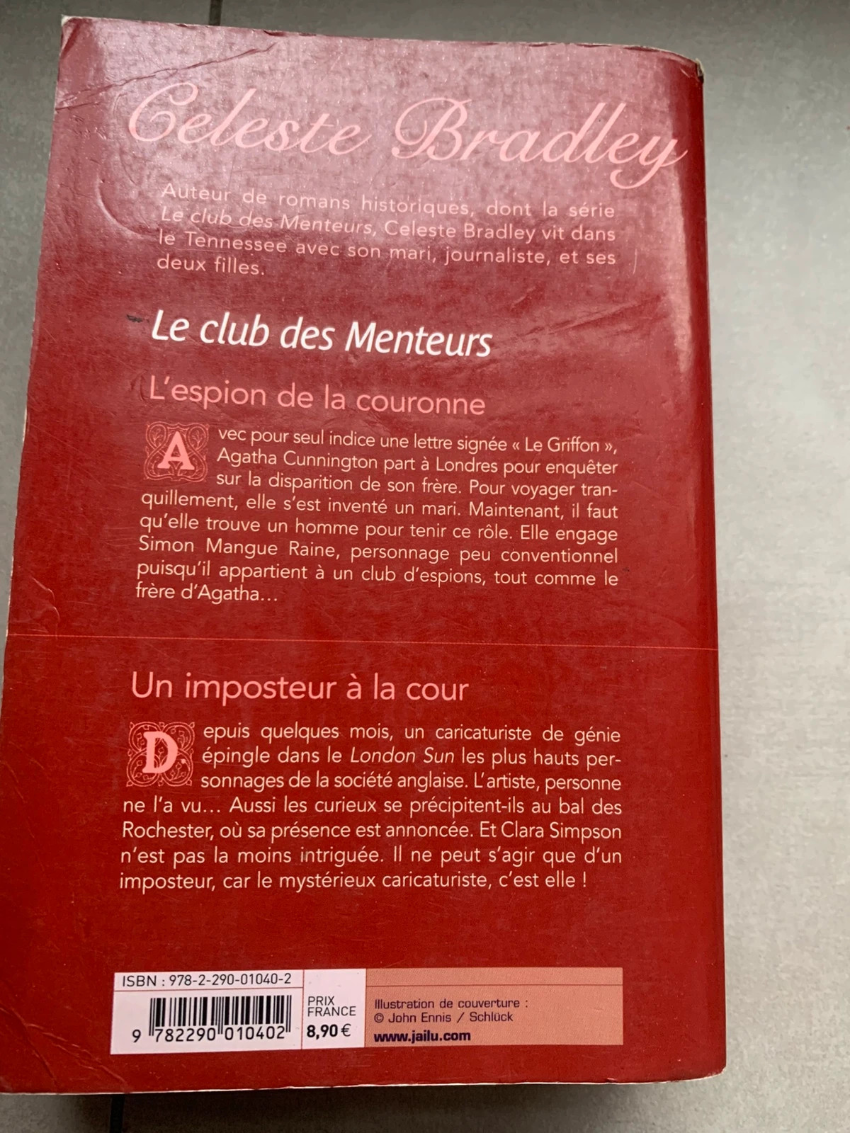 Livre Le Club des Menteurs – Celeste Bradley – 2 romans 2