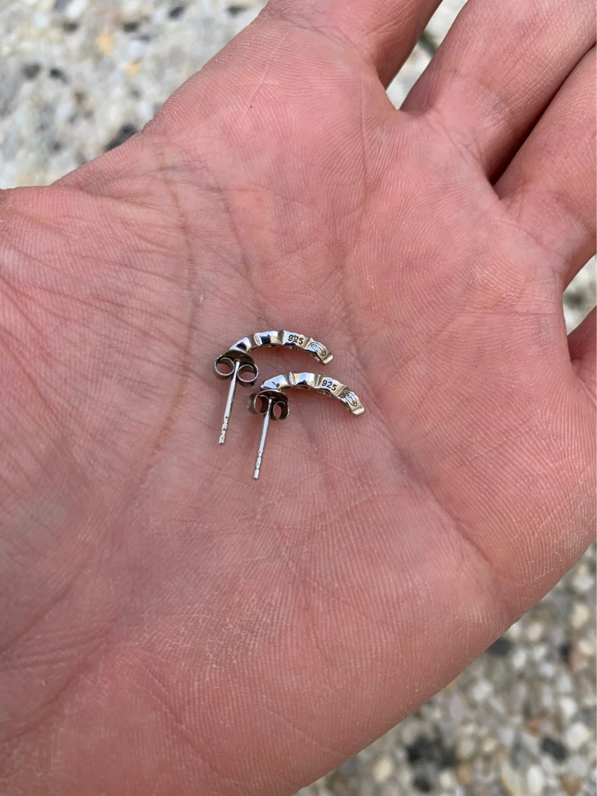 💎 Boucles d’oreilles en argent 925 – demi-lune 3
