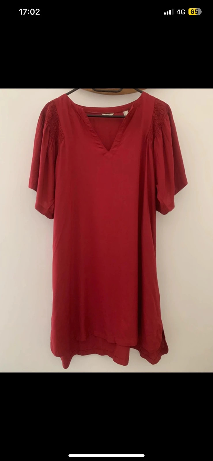 Robe ESPRIT manches courtes rouge neuve avec étiquette – Taille S – Esprit – taille S / 36 / 8 2