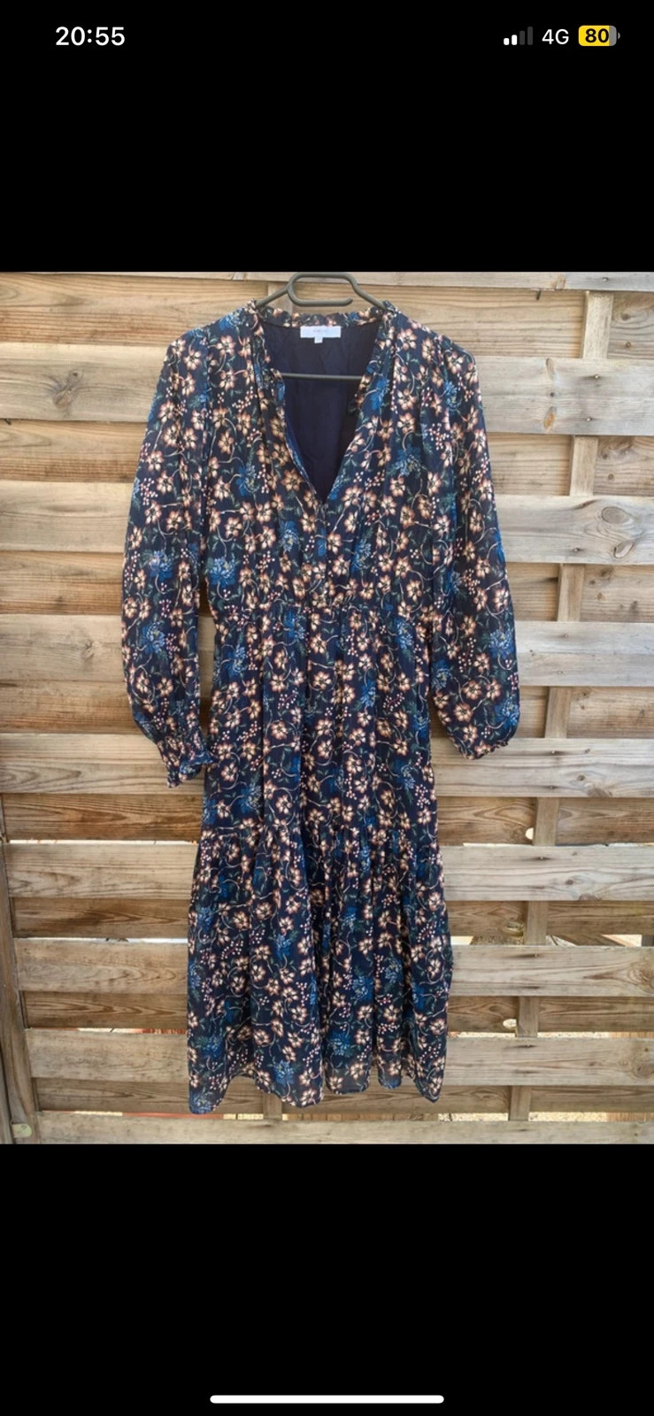 🌸 Robe Suncoo Paris longue manches longues fleurie – Taille 0 (34) – suncoo – taille XS / 34 / 6 2
