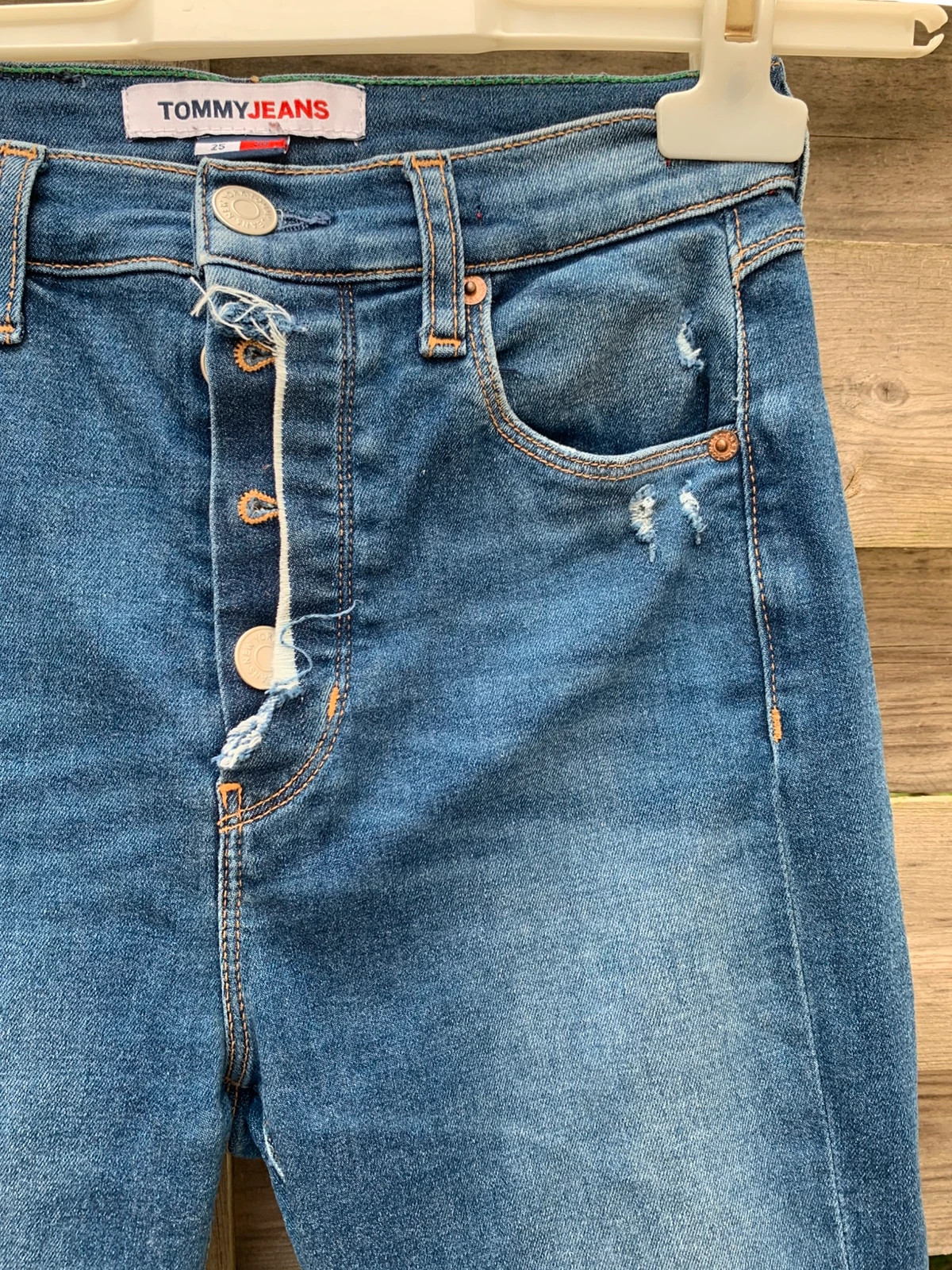 👖 Jean Tommy Jeans – Sylvia High Rise Super Skinny – T.25/30 – Tommy Jeans – taille S / 36 / 8 3