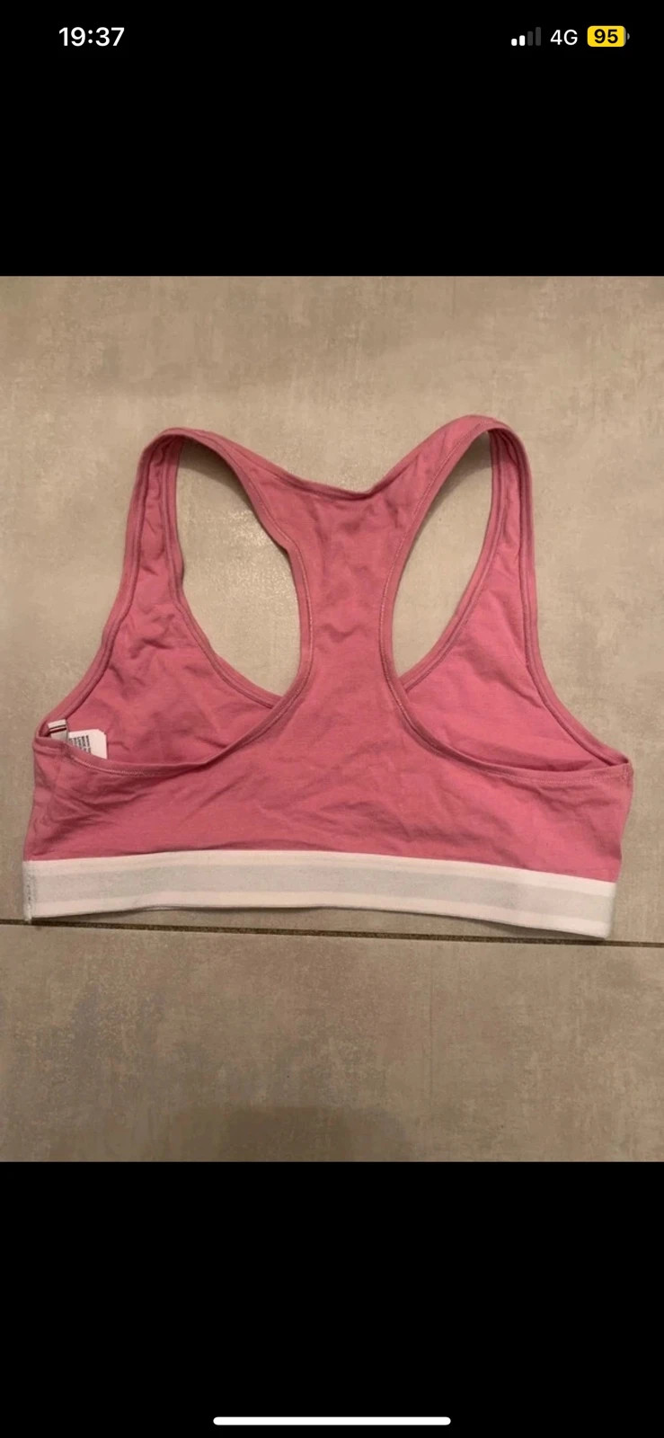 💗 Brassière Tommy Hilfiger rose – taille M - sport chill décontracté – Tommy Hilfiger – taille M 4