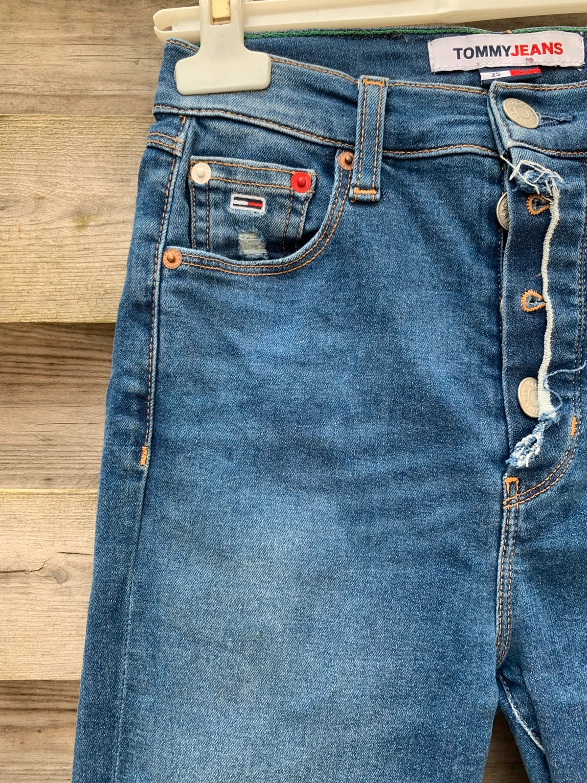 👖 Jean Tommy Jeans – Sylvia High Rise Super Skinny – T.25/30 – Tommy Jeans – taille S / 36 / 8 4